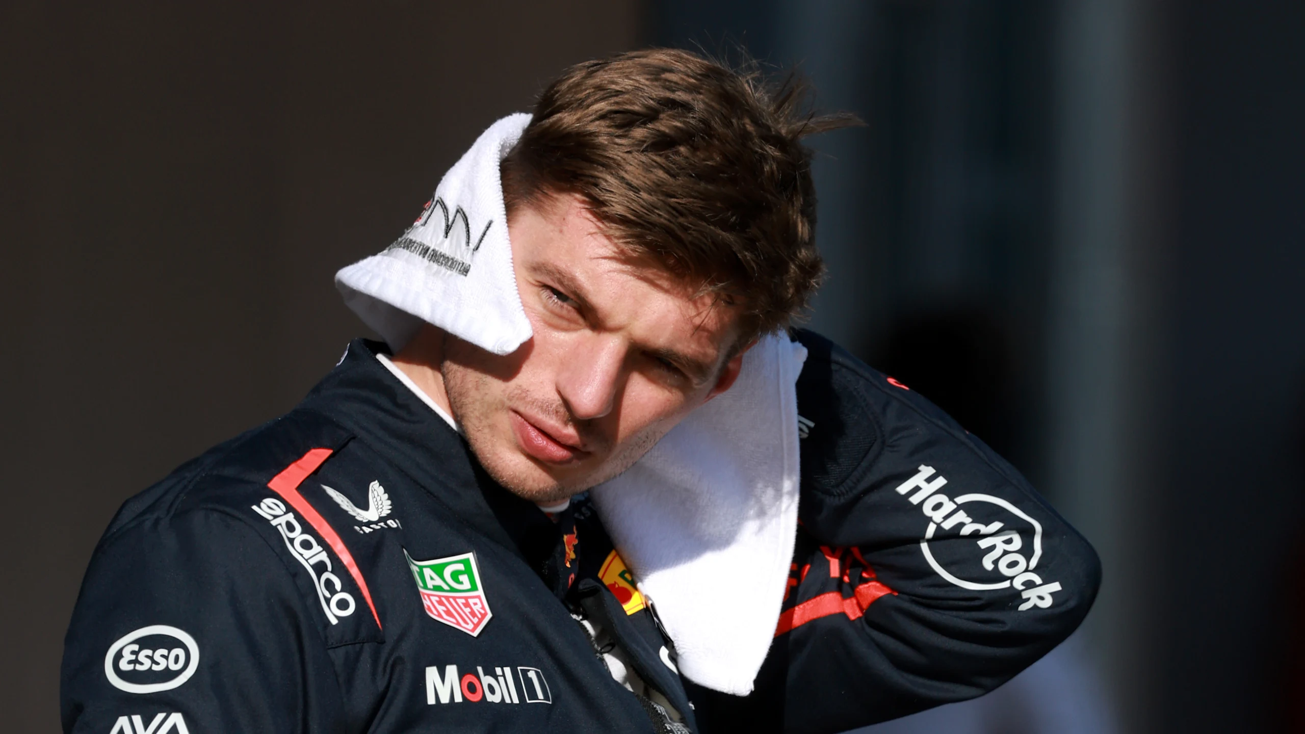 IMOLA, ITALY - MAY 17: Second placed qualifier Max Verstappen of the Netherlands and Oracle Red