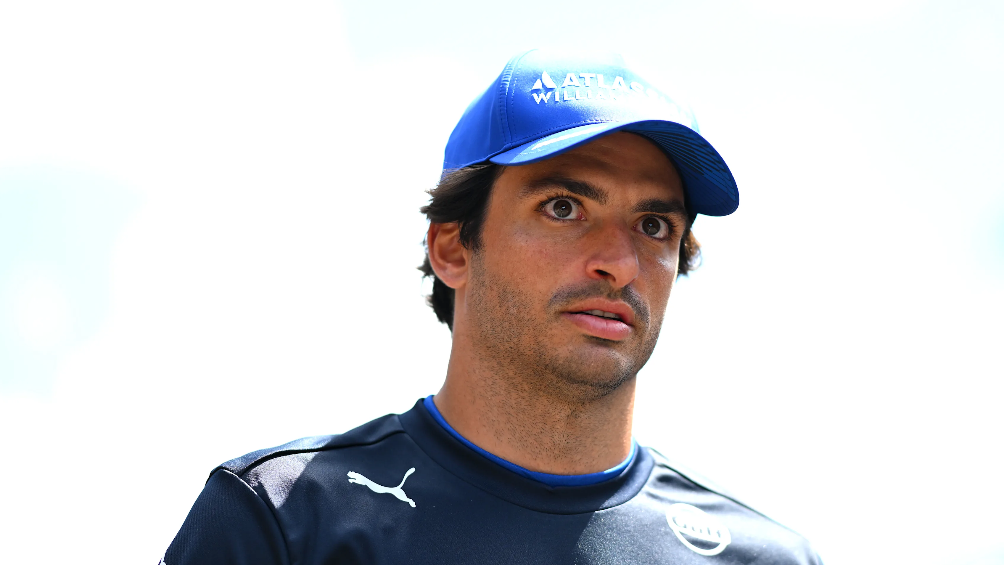 BUDAPEST, HUNGARY - JULY 31: Carlos Sainz of Spain and Williams looks on in the Paddock during