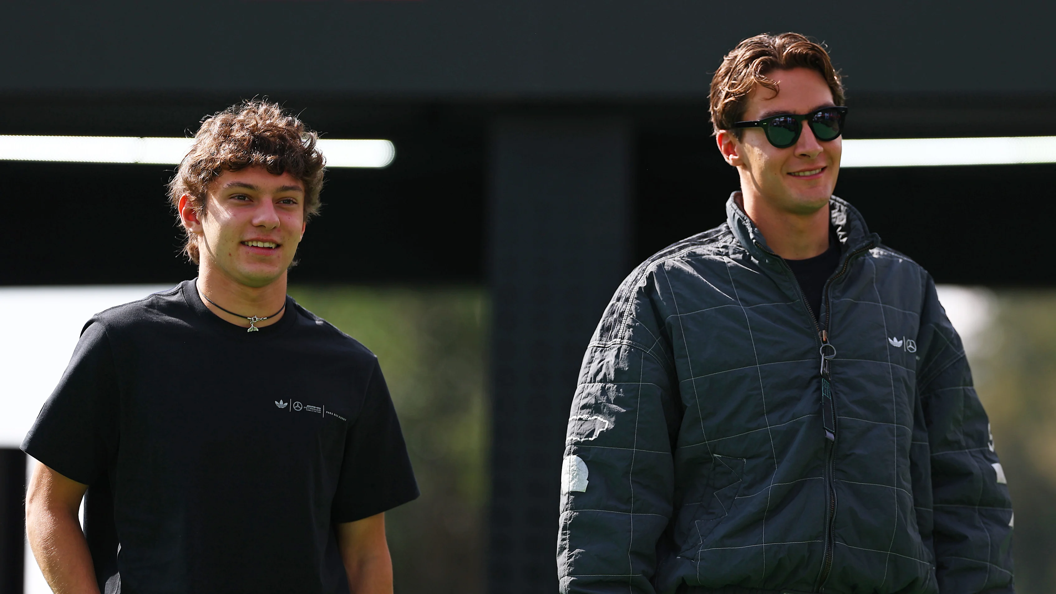 MEXICO CITY, MEXICO - OCTOBER 23: Andrea Kimi Antonelli of Italy and Mercedes AMG Petronas F1 Team
