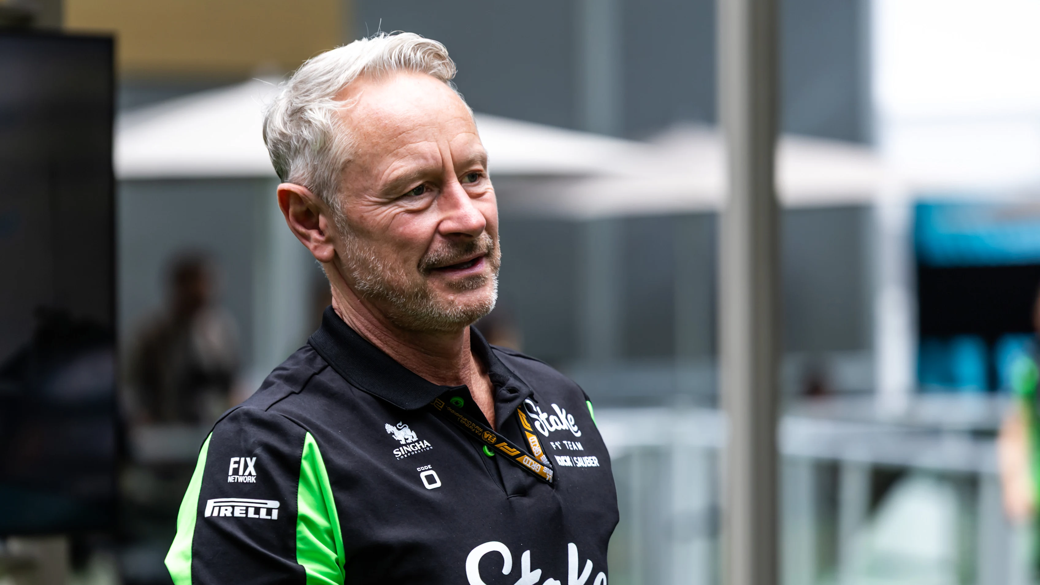 MIAMI, FLORIDA - MAY 01: Jonathan Wheatley, Team Principal of Stake F1 Team Kick Sauber looks on