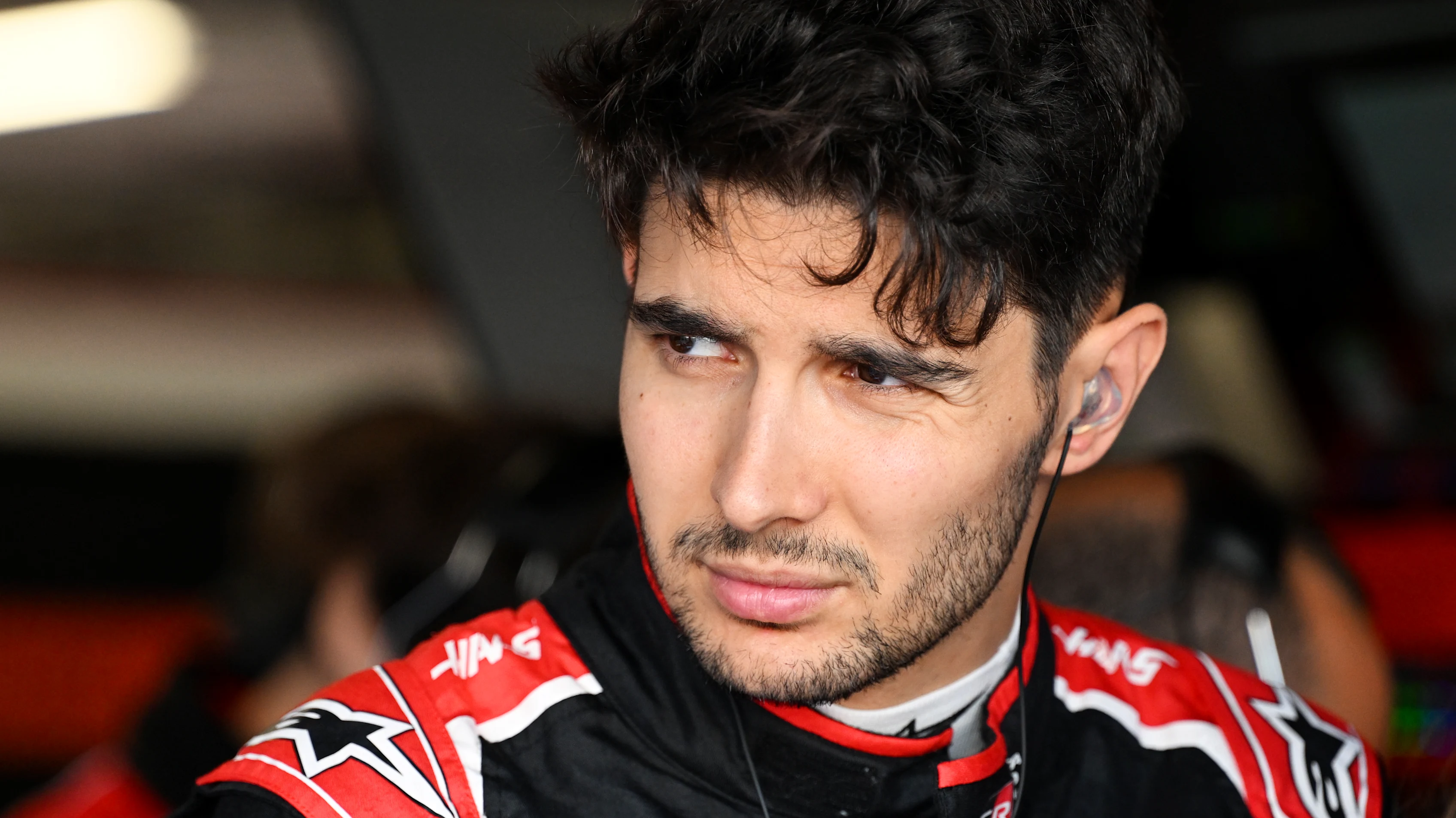 ZANDVOORT, NETHERLANDS - AUGUST 30: Esteban Ocon of France and Haas F1 looks on during final
