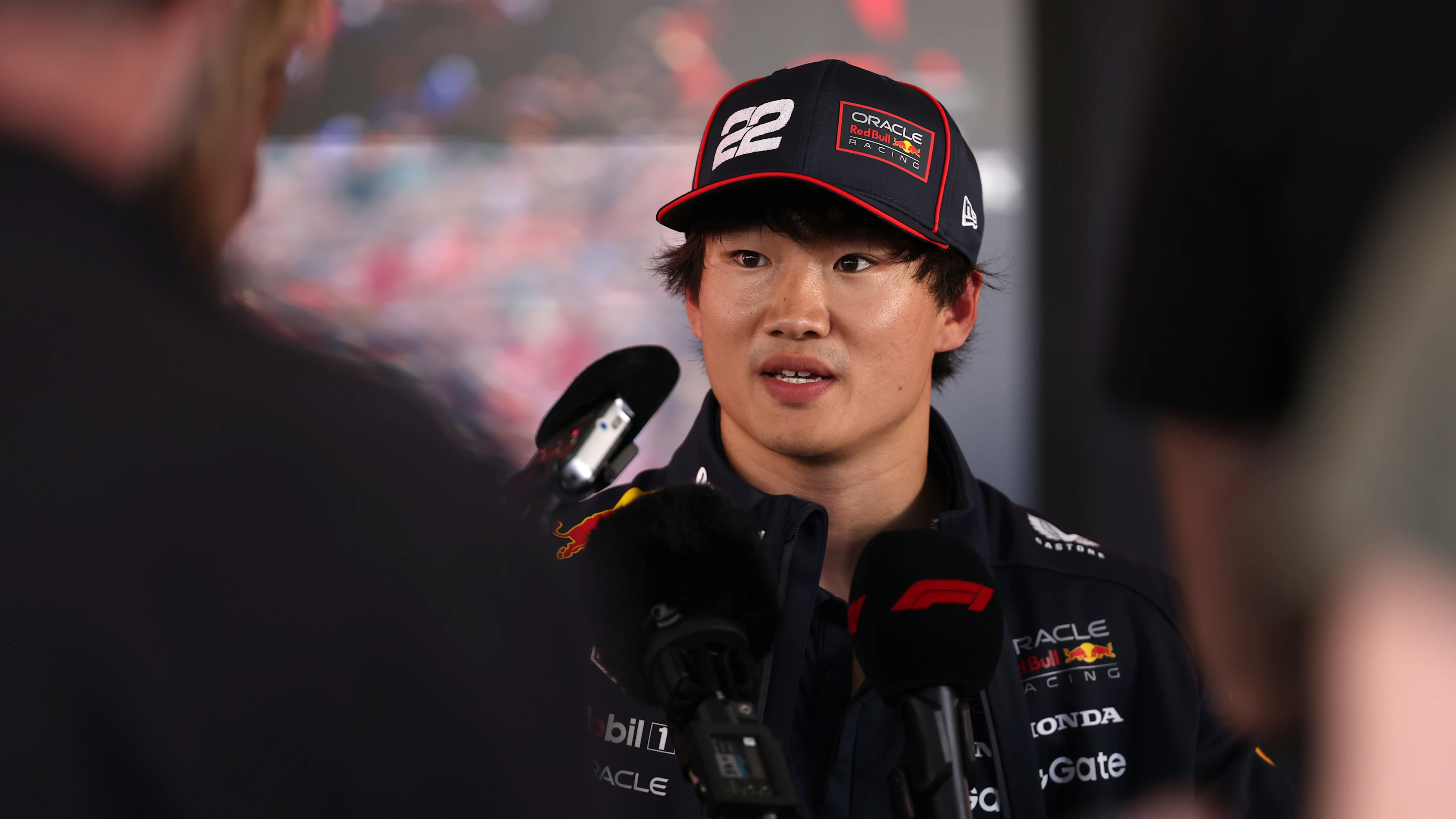 ZANDVOORT, NETHERLANDS - AUGUST 30: Twelfth placed qualifier Yuki Tsunoda of Japan and Oracle Red