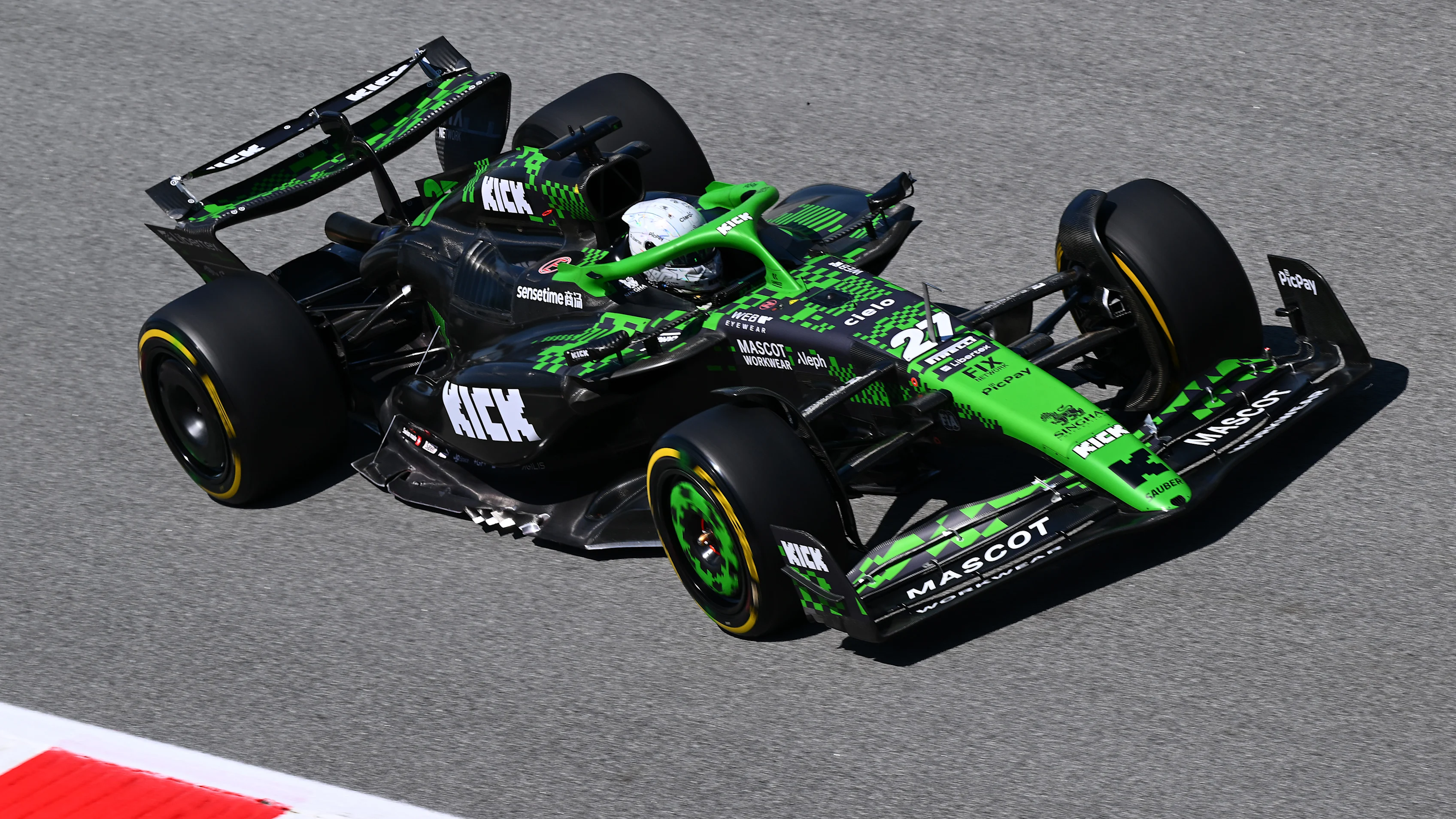 BARCELONA, SPAIN - MAY 31: Nico Hulkenberg of Germany driving the (27) Kick Sauber C45 Ferrari on