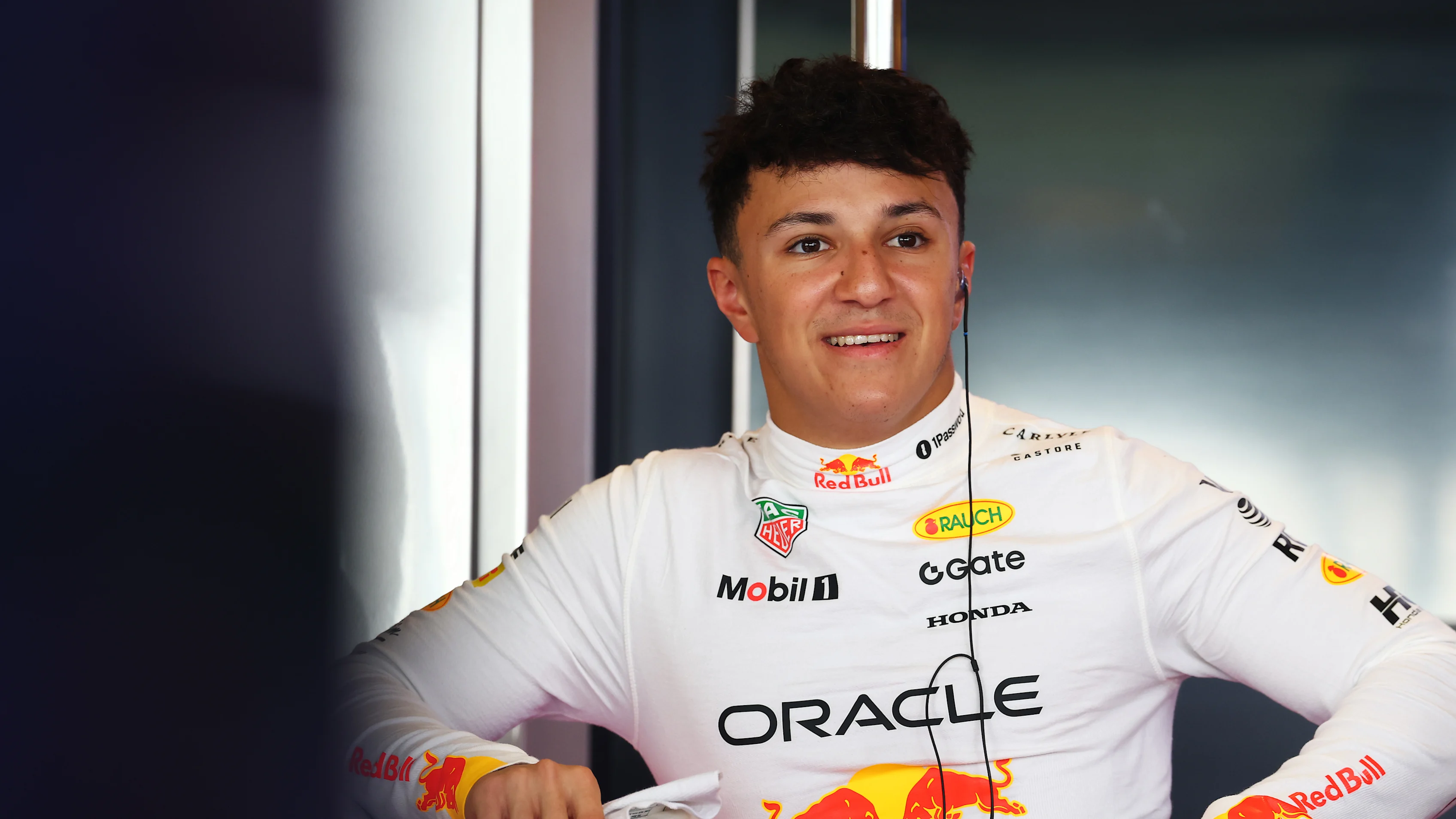 ABU DHABI, UNITED ARAB EMIRATES - DECEMBER 09: Isack Hadjar of France and Oracle Red Bull Racing