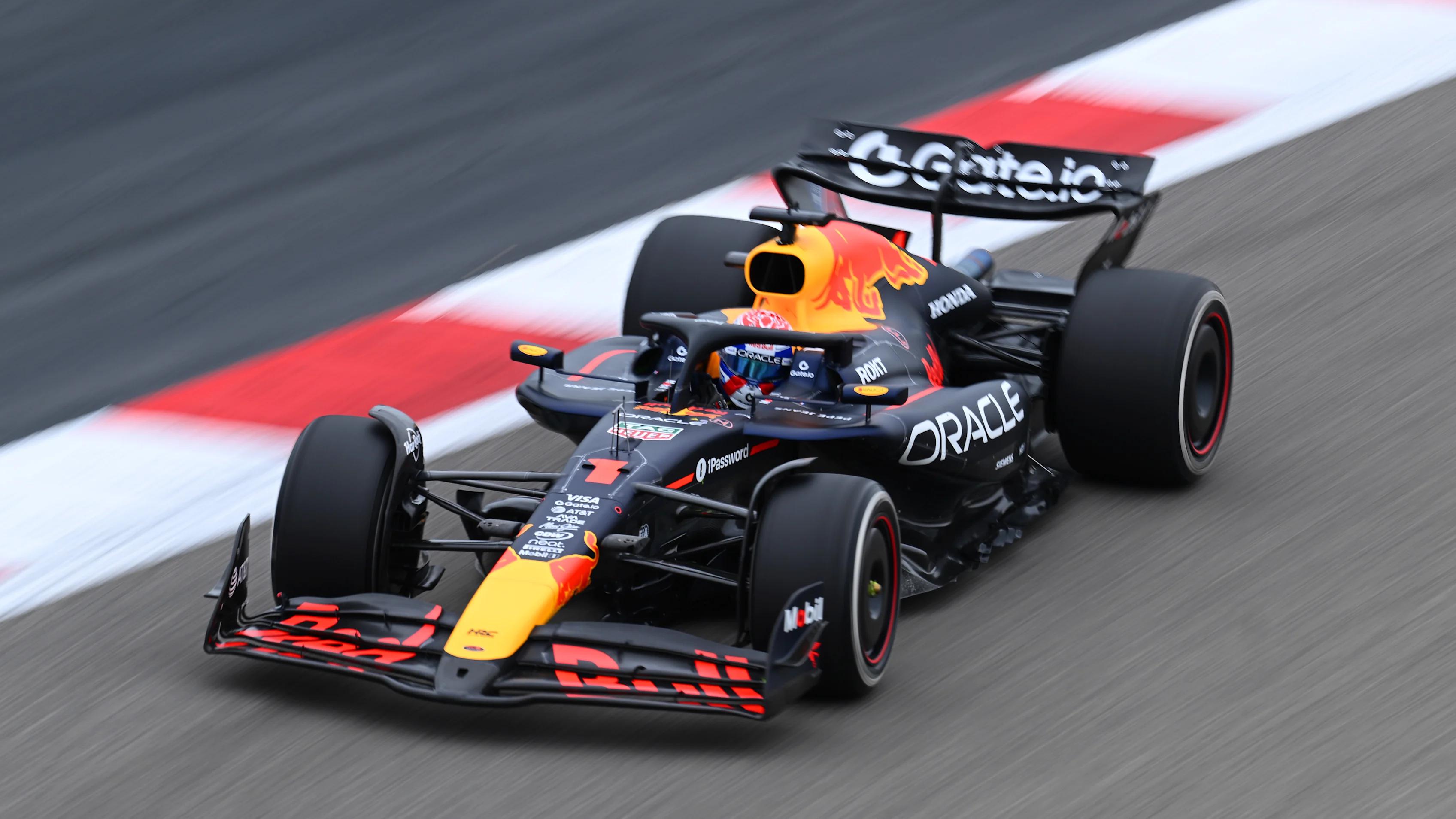 BAHRAIN, BAHRAIN - FEBRUARY 26: Max Verstappen of the Netherlands driving the (1) Oracle Red Bull