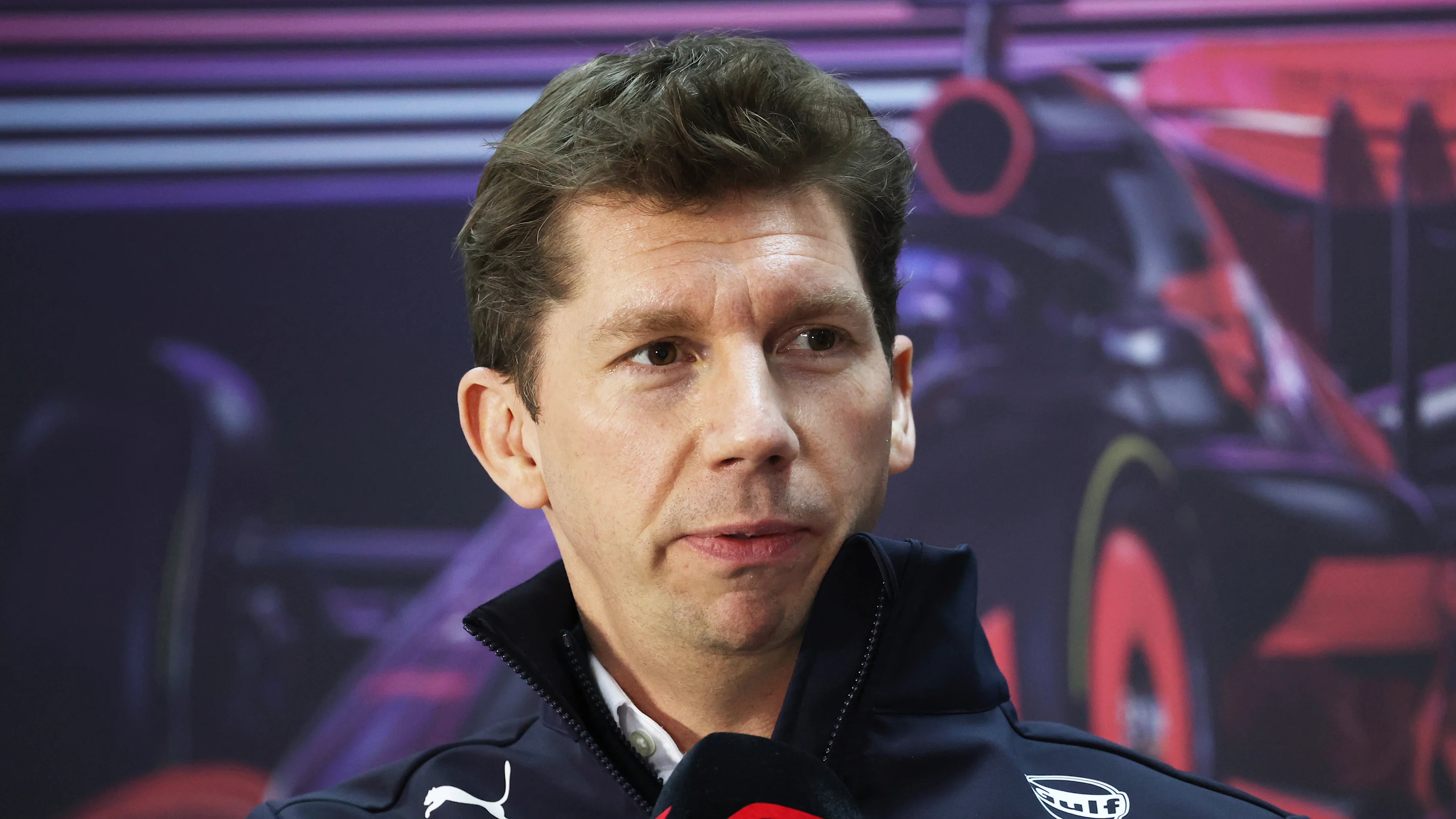 BAHRAIN, BAHRAIN - FEBRUARY 27: James Vowles, Team Principal of Williams is interviewed in the