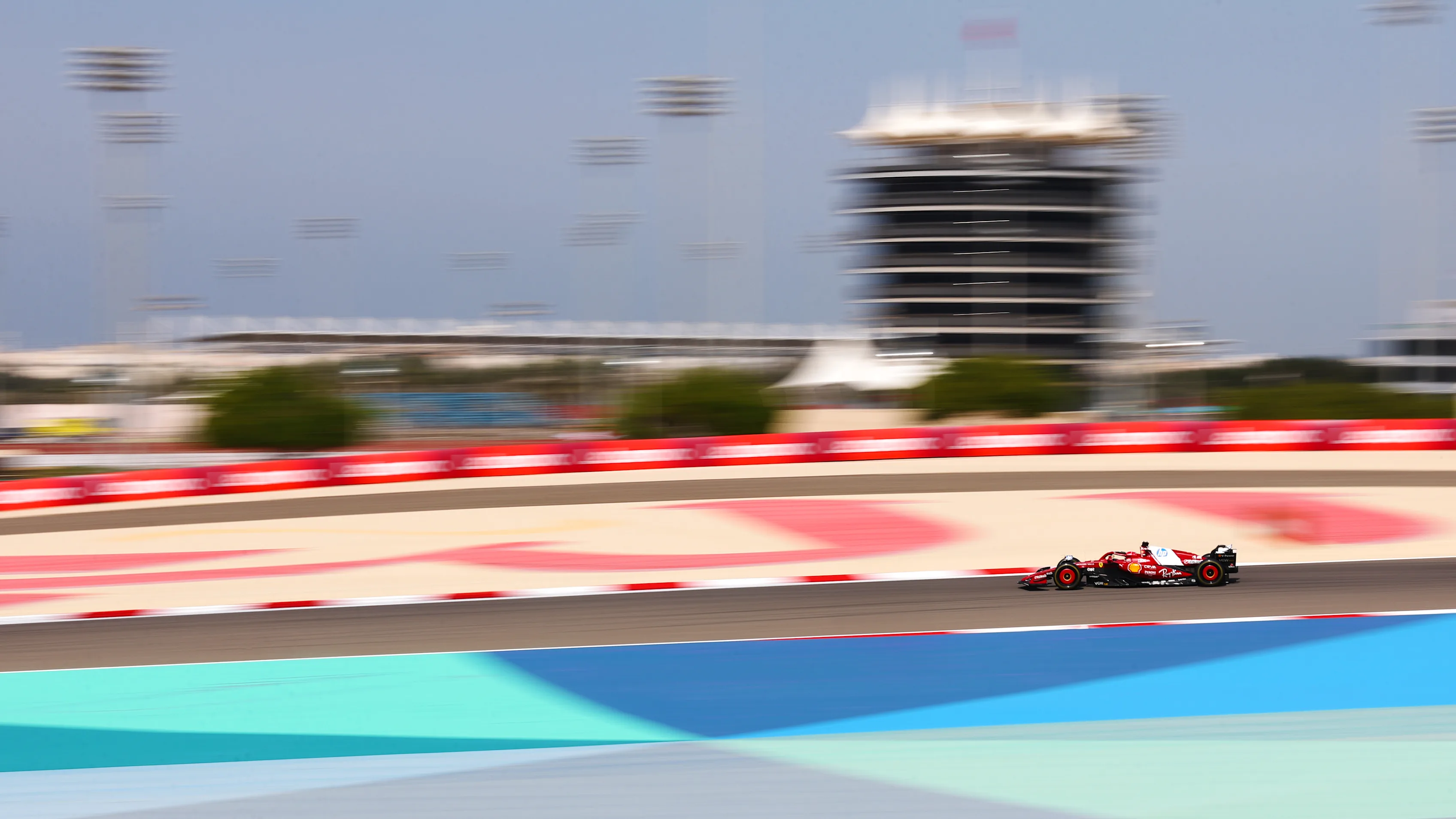 BAHRAIN, BAHRAIN - FEBRUARY 28: Charles Leclerc of Monaco driving the (16) Scuderia Ferrari SF-25