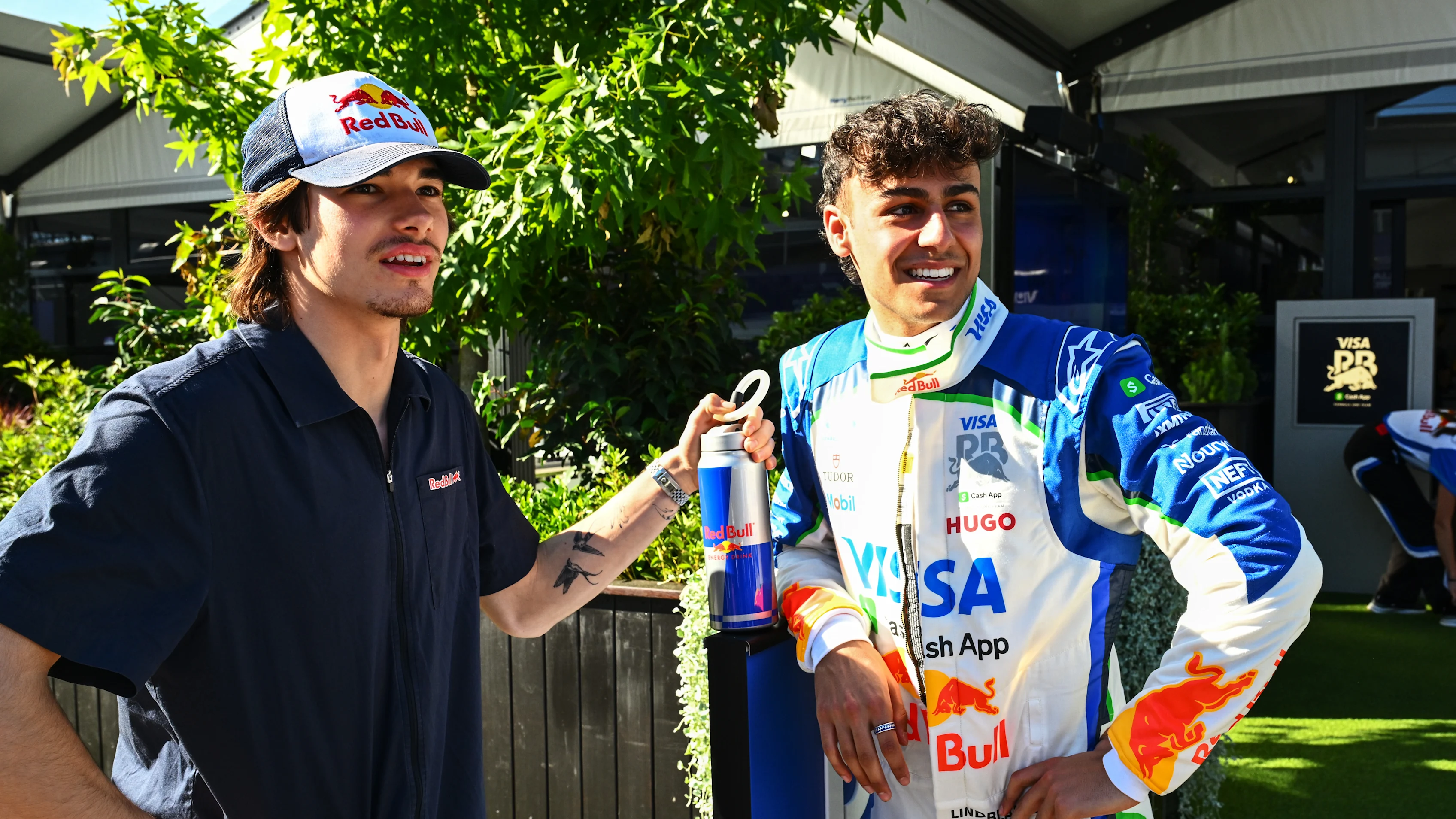 MELBOURNE, AUSTRALIA - MARCH 05: Nikola Tsolov of Bulgaria and Campos Racing (6) with Arvid