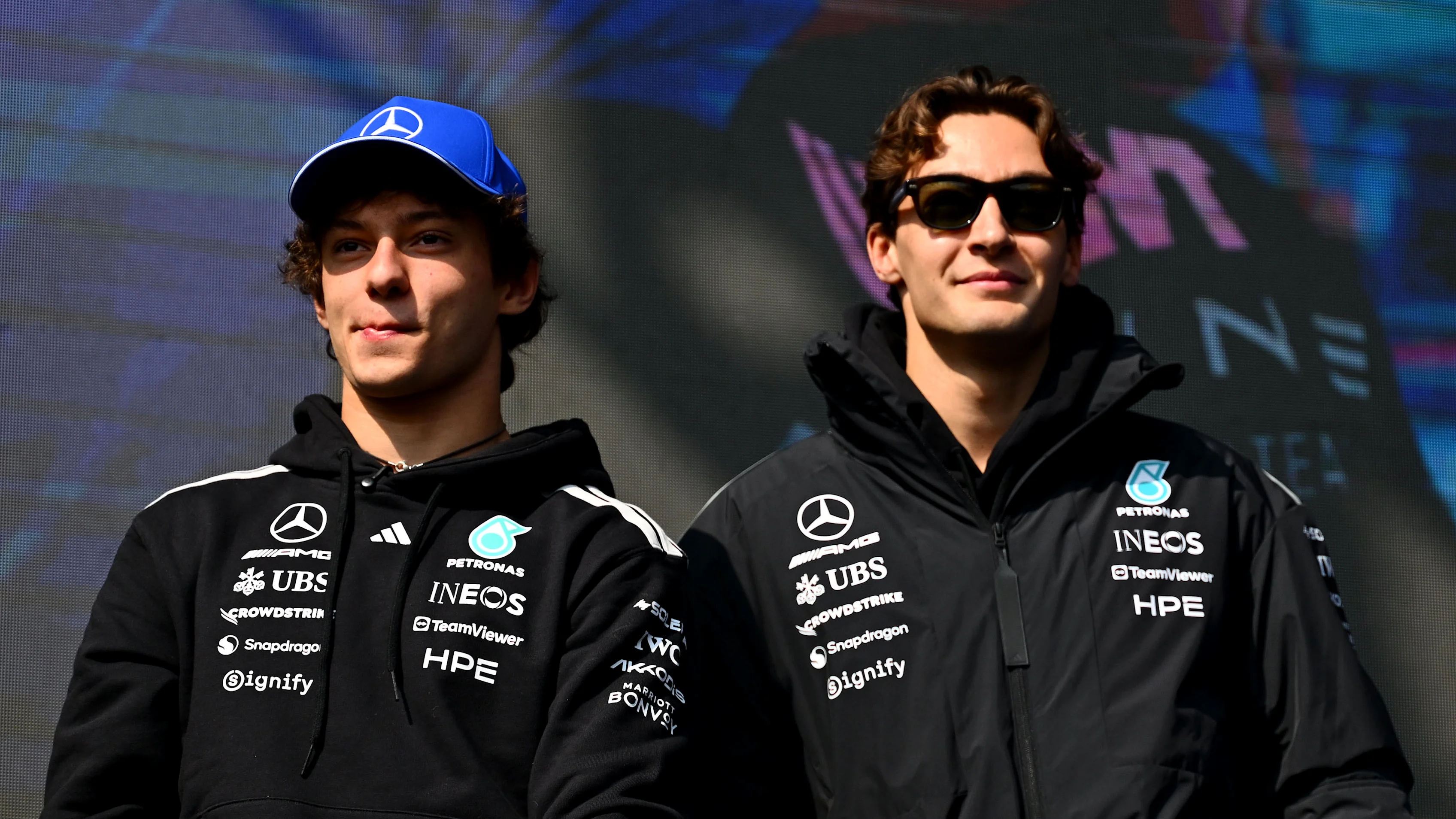 SHANGHAI, CHINA - MARCH 13: Andrea Kimi Antonelli of Italy and Mercedes AMG Petronas F1 Team and