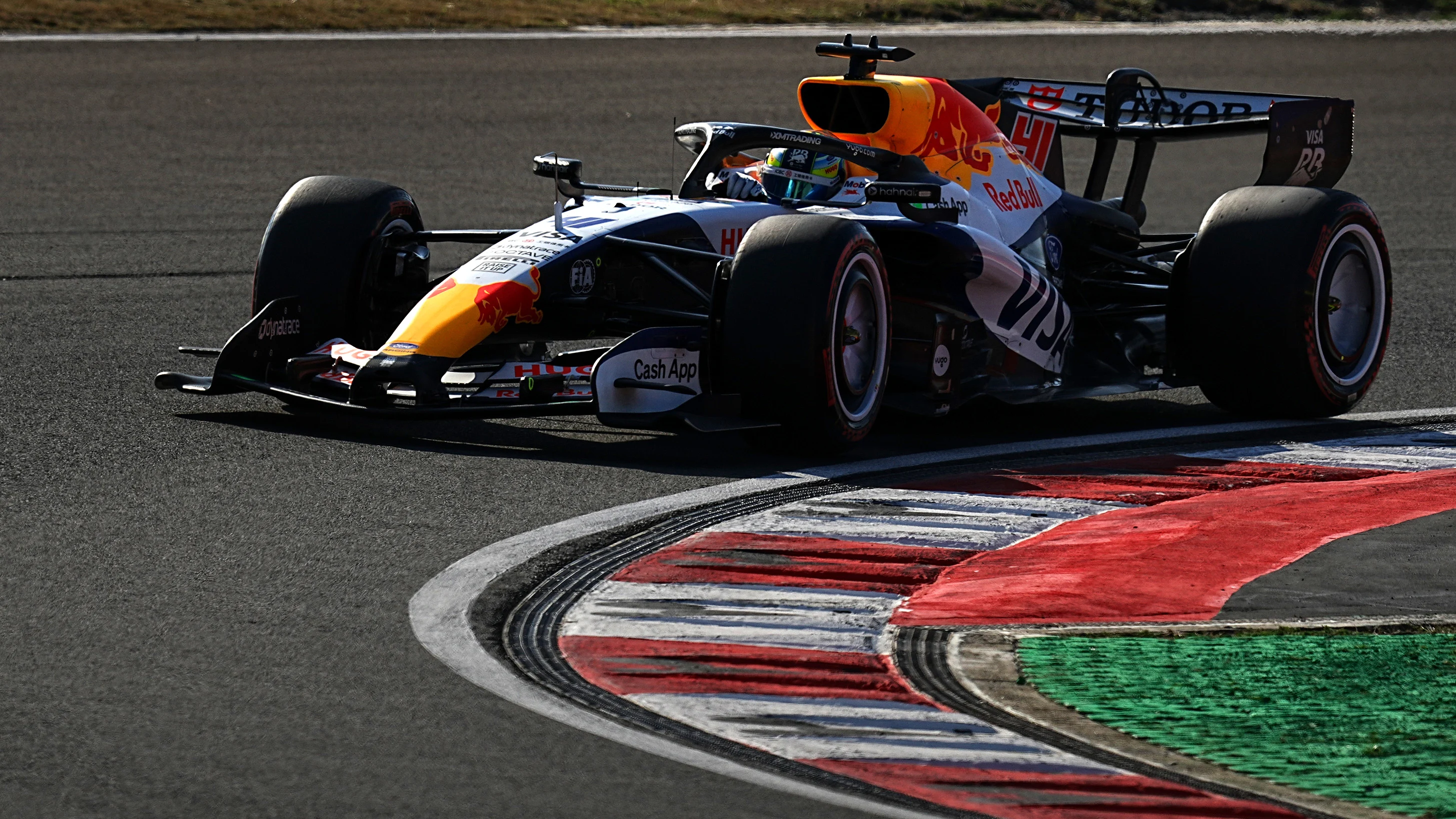 SHANGHAI, CHINA - MARCH 14: Arvid Lindblad of Great Britain driving the (41) Visa Cash App Racing