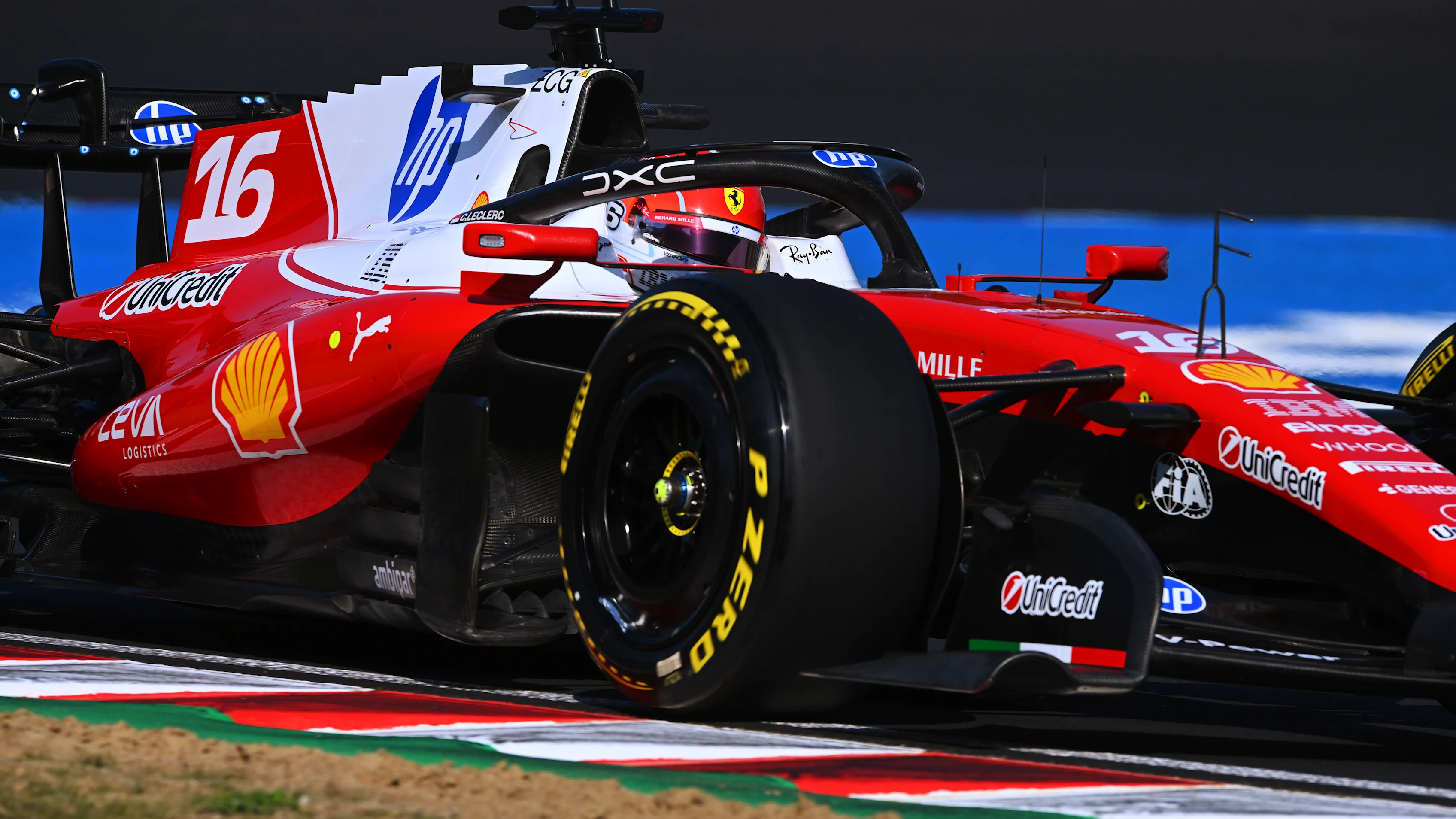 SUZUKA, JAPAN - MARCH 27: Charles Leclerc of Monaco driving the (16) Scuderia Ferrari SF-26 on