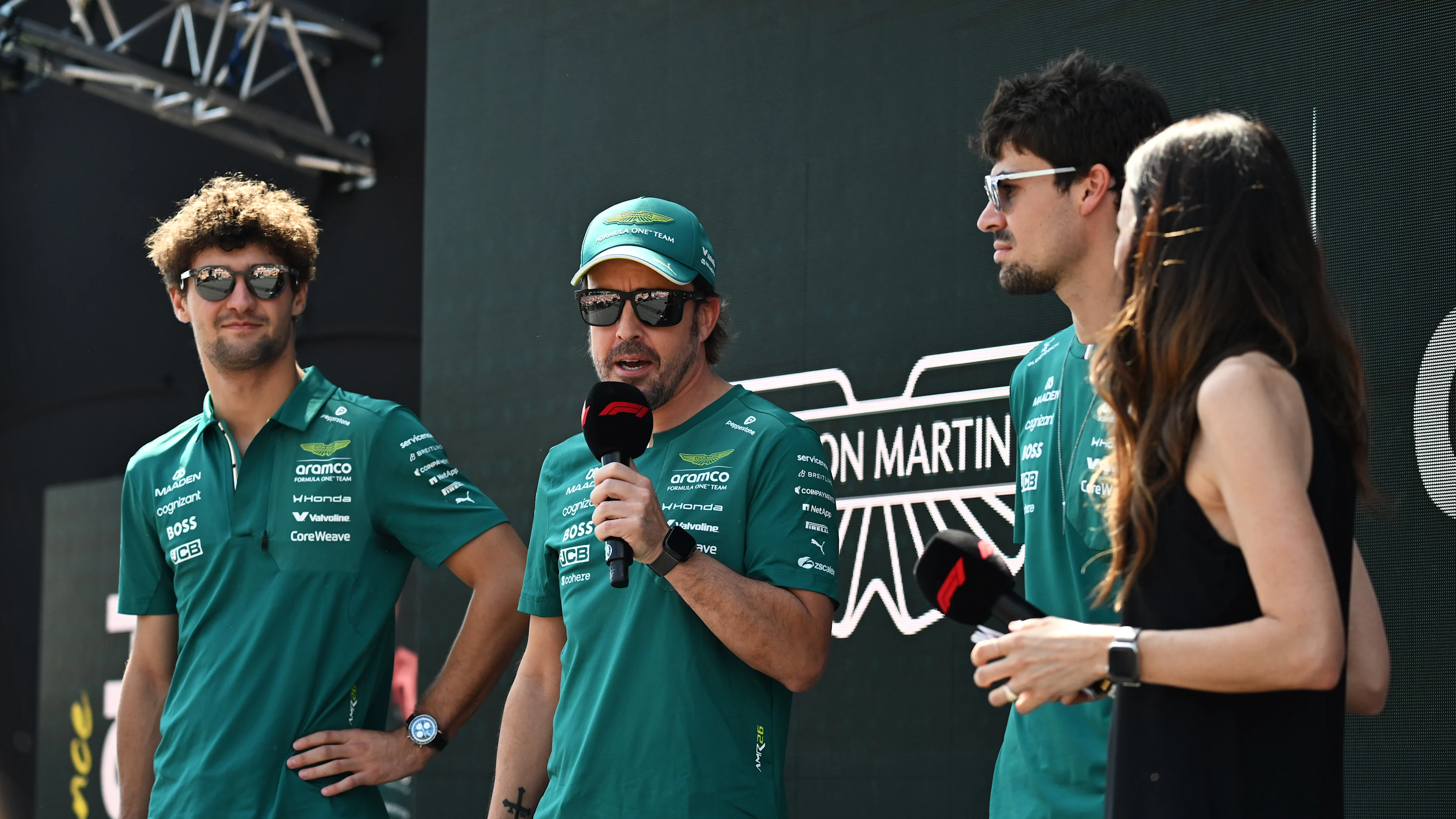 SPIELBERG, AUSTRIA - JUNE 27: Jak Crawford of United States and Aston Martin F1 Team Fernando