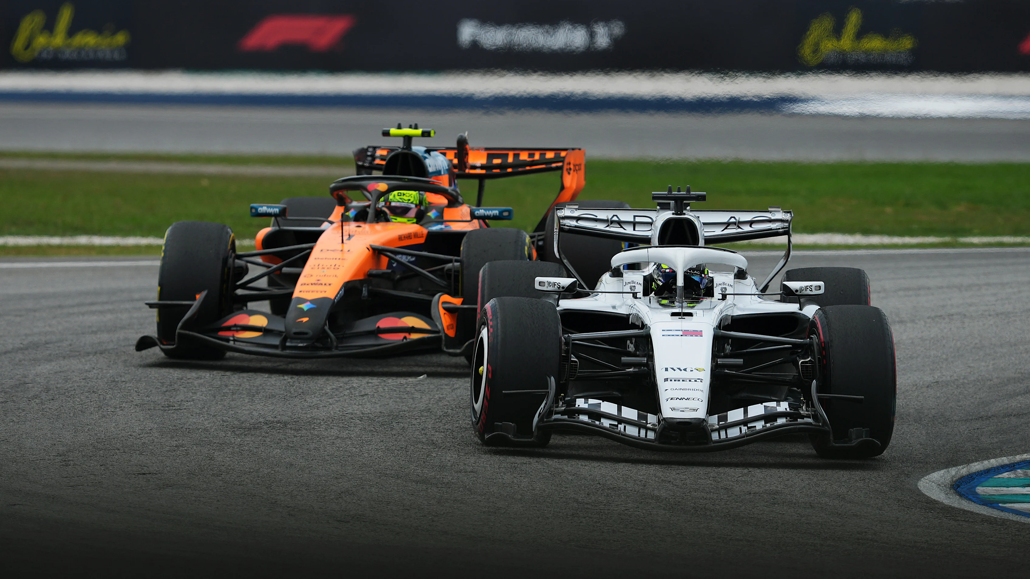 KUALA LUMPUR, MALAYSIA - OCTOBER 03: Sergio Perez of Mexico driving the (11) Cadillac F1 Team