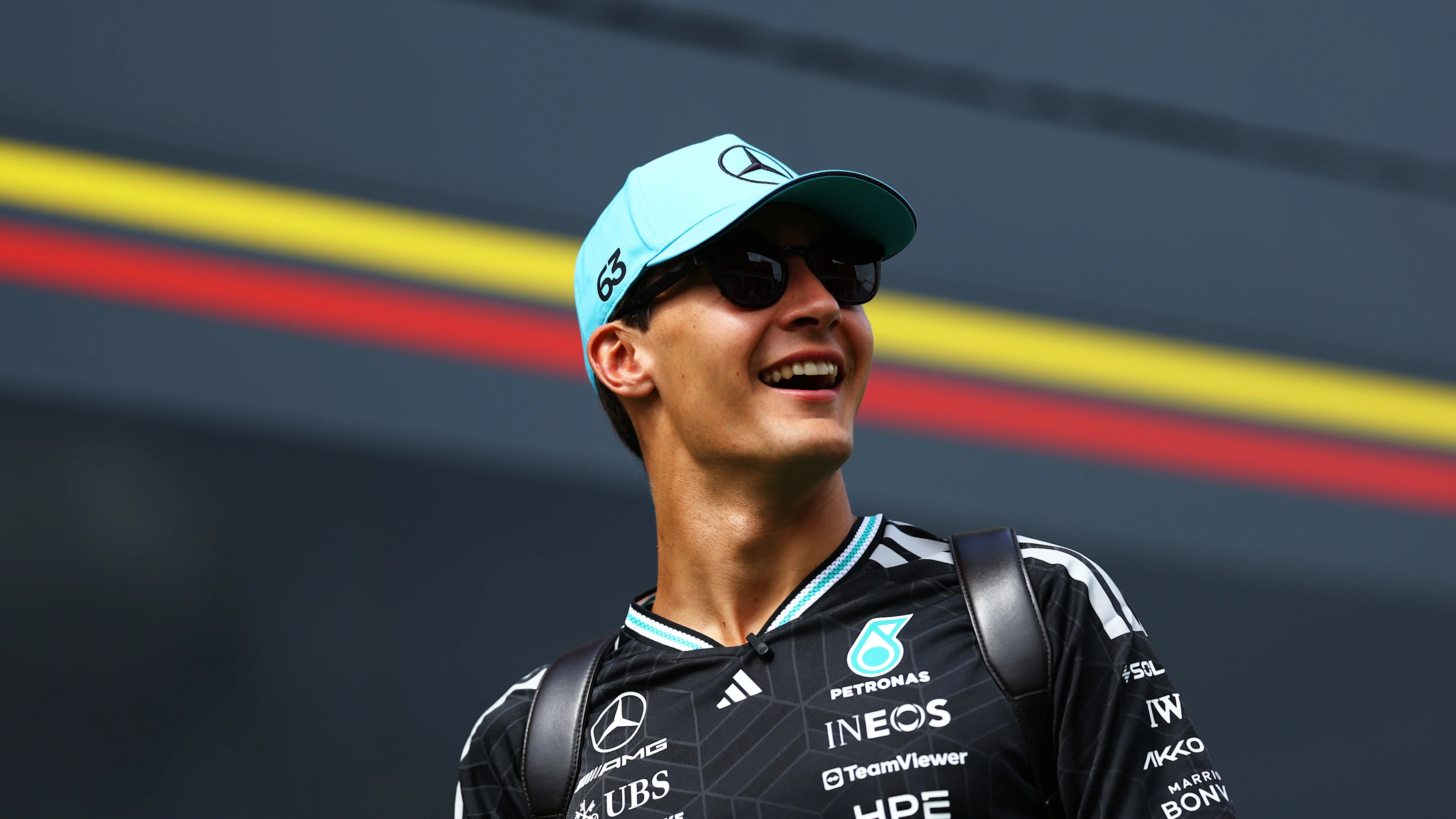 BARCELONA, SPAIN - JUNE 11: George Russell of Great Britain and Mercedes AMG Petronas F1 Team