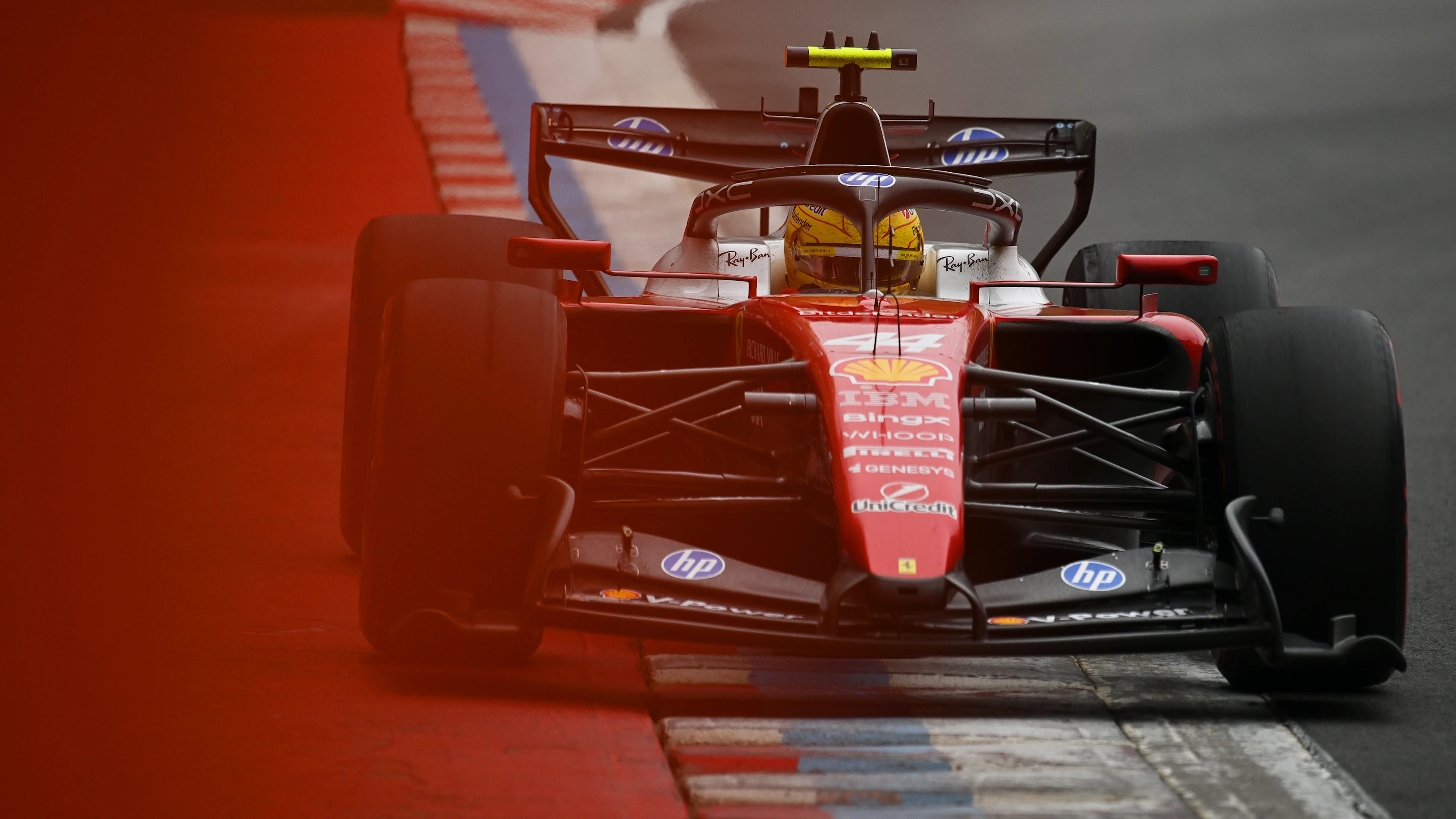 MONTREAL, QUEBEC - MAY 24: Lewis Hamilton of Great Britain driving the (44) Scuderia Ferrari SF-26