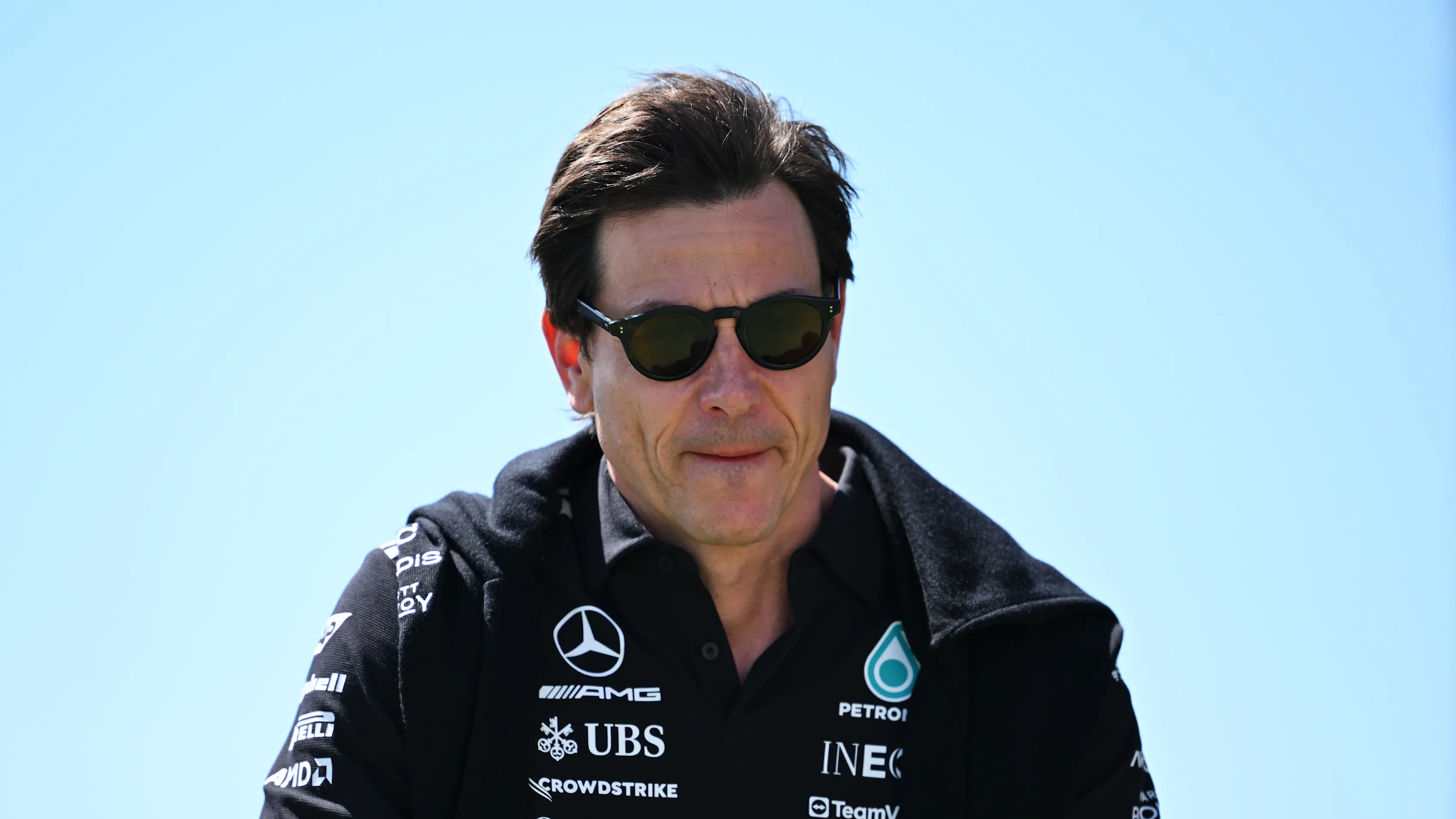 MONTREAL, QUEBEC - MAY 22: Toto Wolff, Executive Director of Mercedes AMG Petronas F1 Team arrives