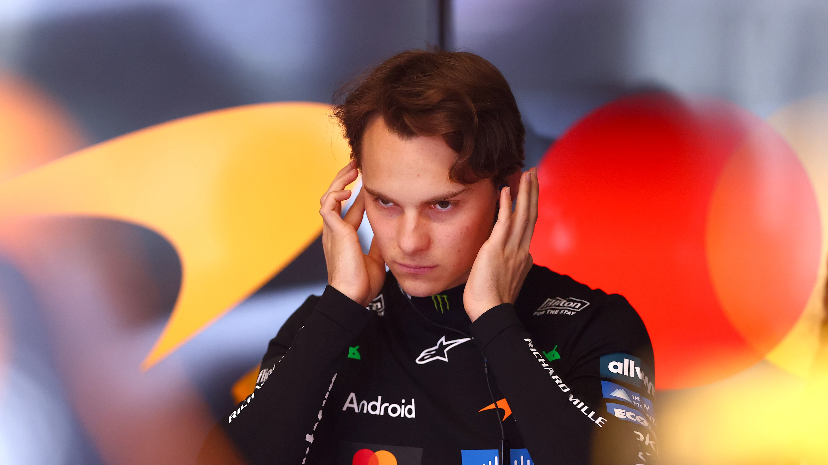 MONTREAL, QUEBEC - MAY 22: Oscar Piastri of Australia and McLaren prepares to drive in the garage