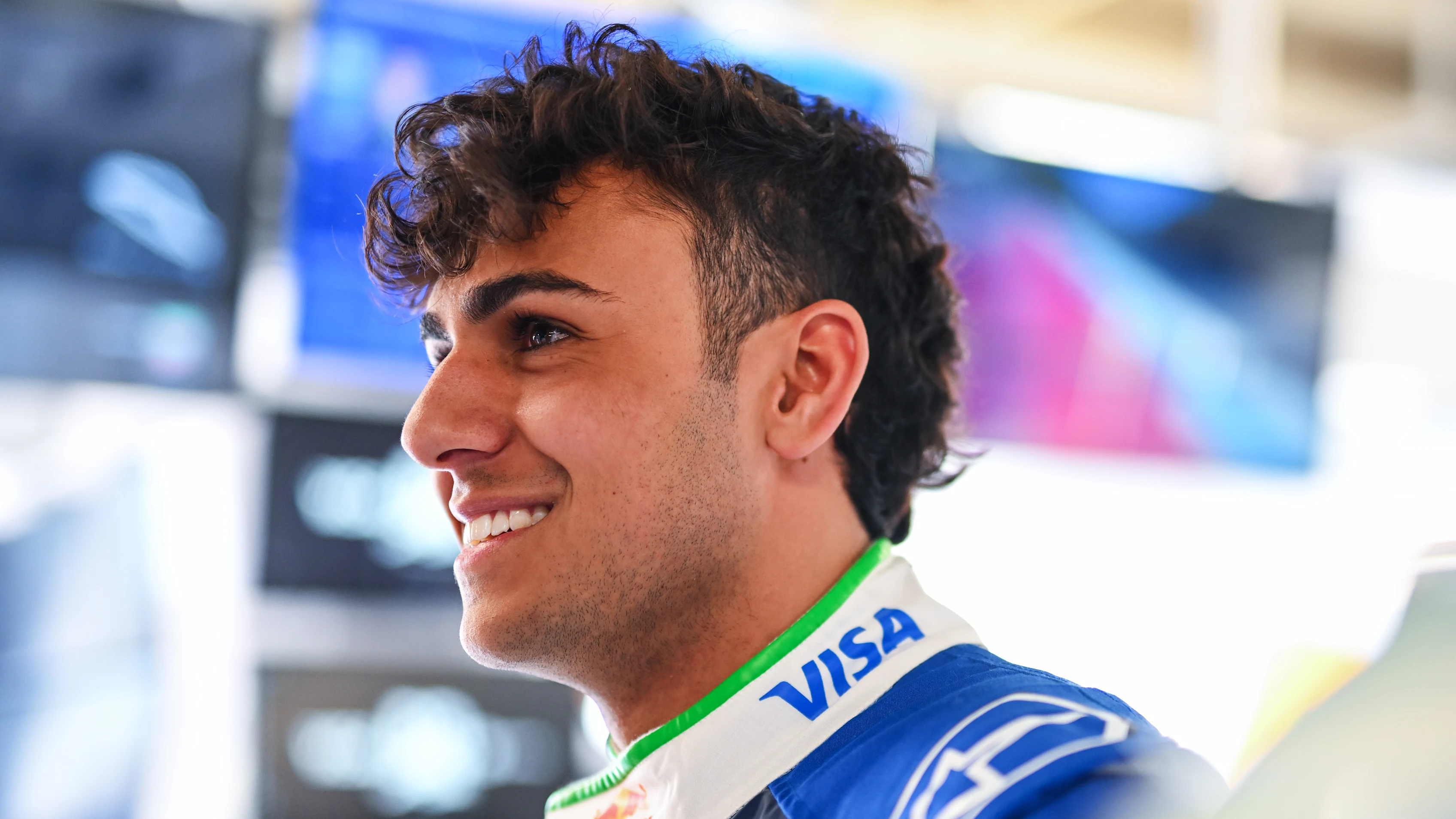 MONTREAL, QUEBEC - MAY 21: Arvid Lindblad of Great Britain and Visa Cash App Racing Bulls looks on