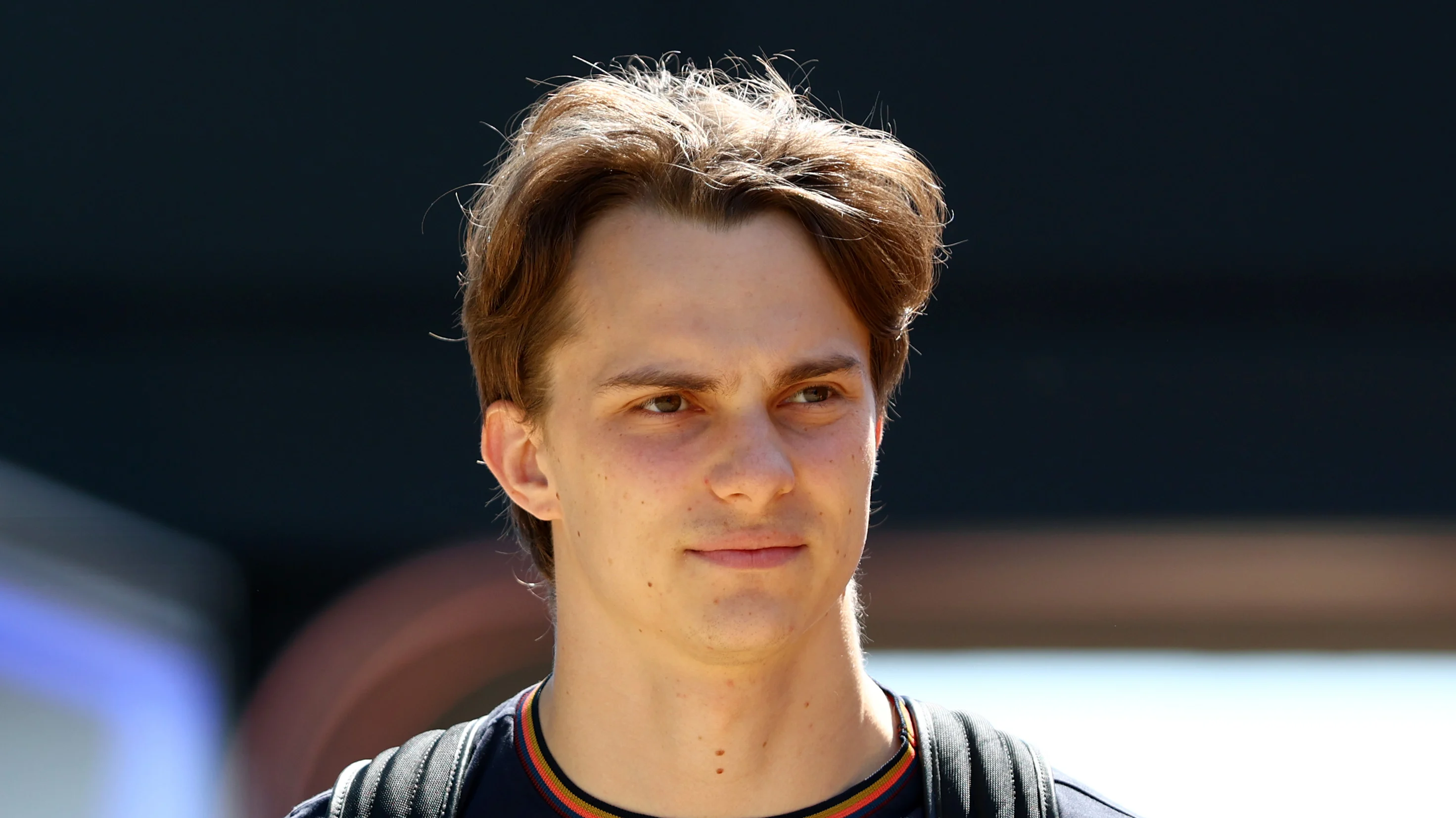 NORTHAMPTON, ENGLAND - JULY 02: Oscar Piastri of Australia and McLaren arrives in the Paddock