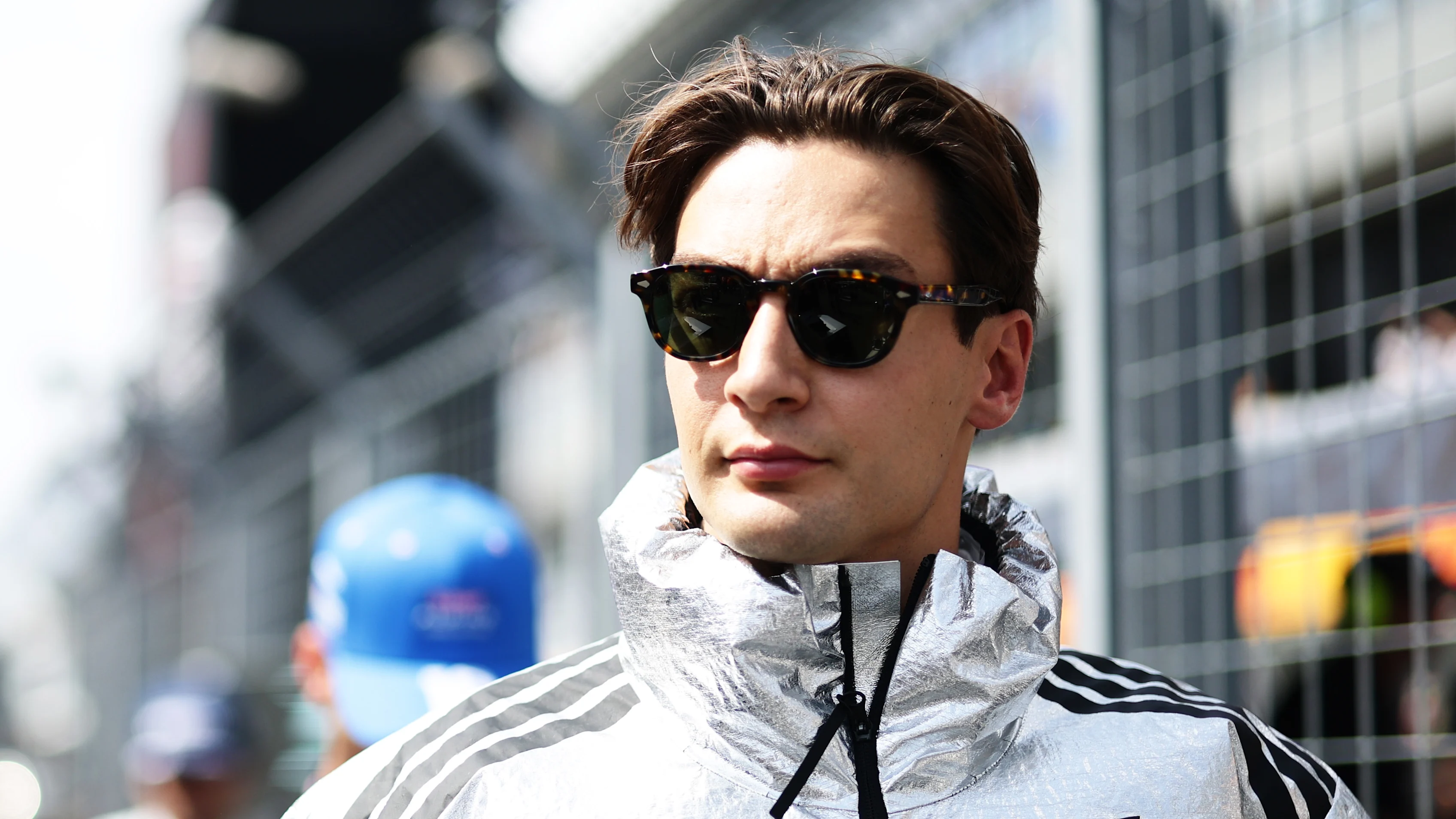 BUDAPEST, HUNGARY - JULY 26: George Russell of Great Britain and Mercedes AMG Petronas F1 Team on