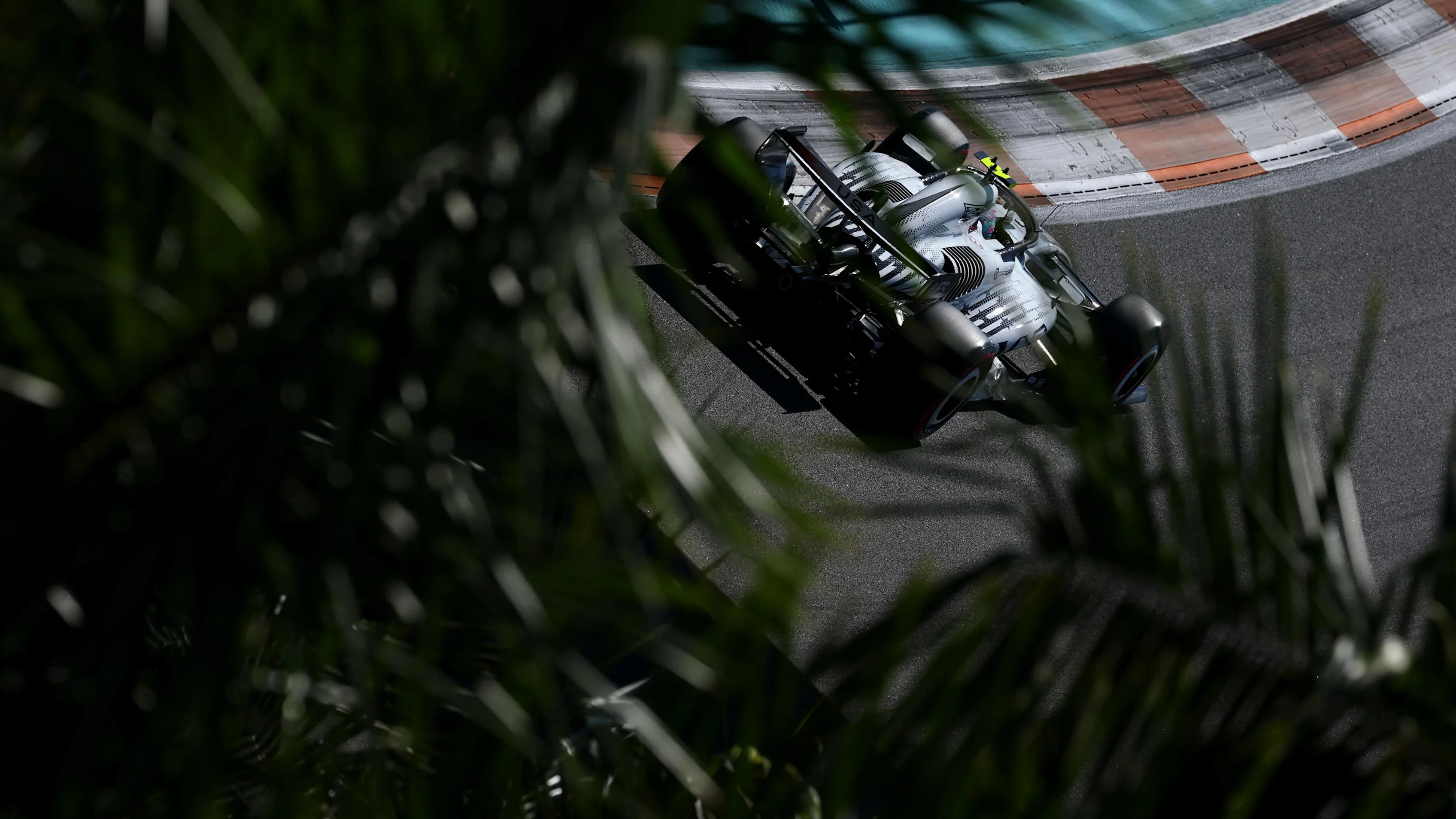 MIAMI, FLORIDA - MAY 02: Valtteri Bottas of Finland driving the (77) Cadillac F1 Team MAC-26 Ferrari on track during qualifying ahead of the F1 Grand Prix of Miami at Miami International Autodrome on May 02, 2026 in Miami, Florida. (Photo by Clive Mason/Getty Images)