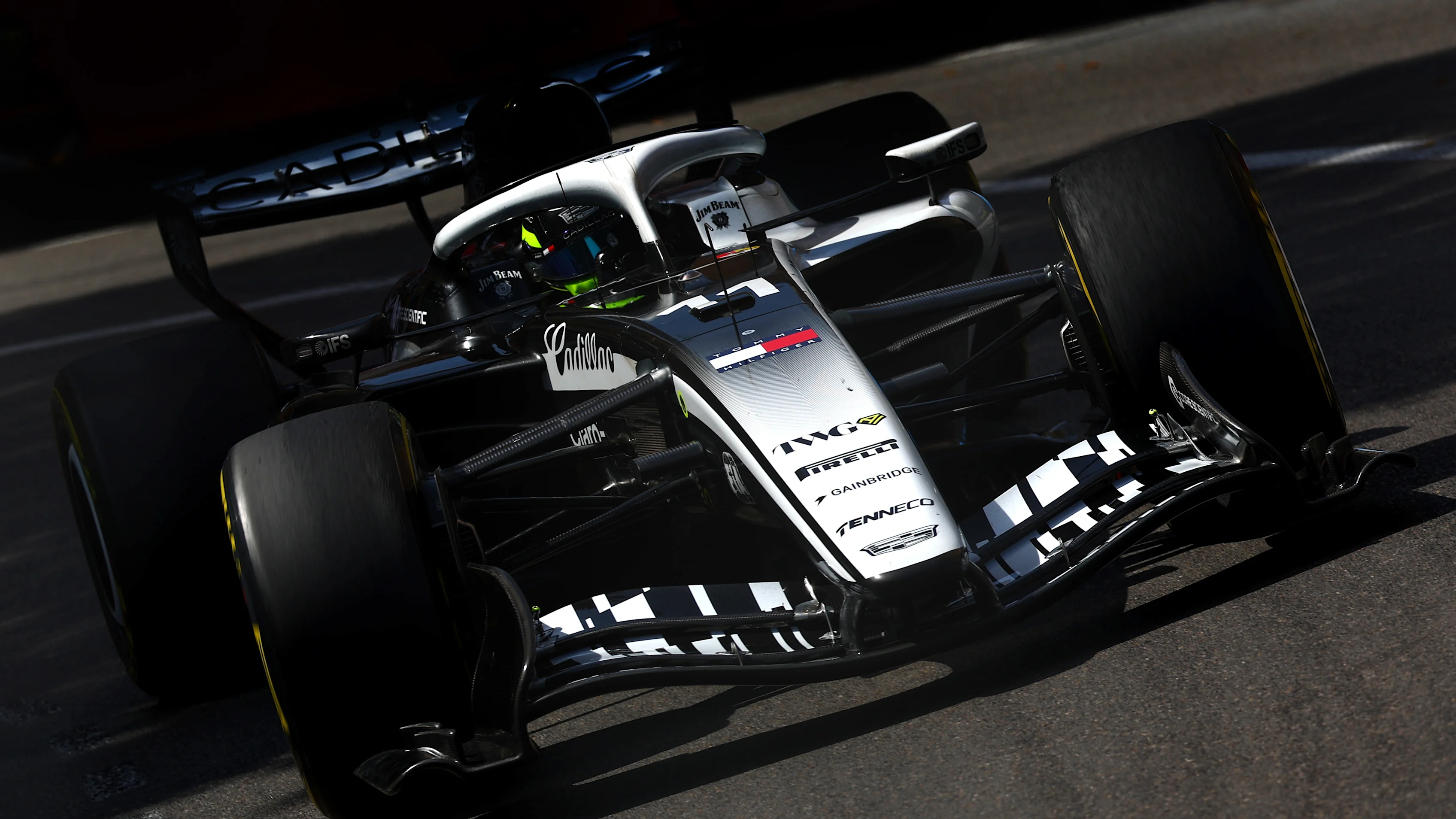 MONTE-CARLO, MONACO - JUNE 07: Sergio Perez of Mexico driving the (11) Cadillac F1 Team MAC-26