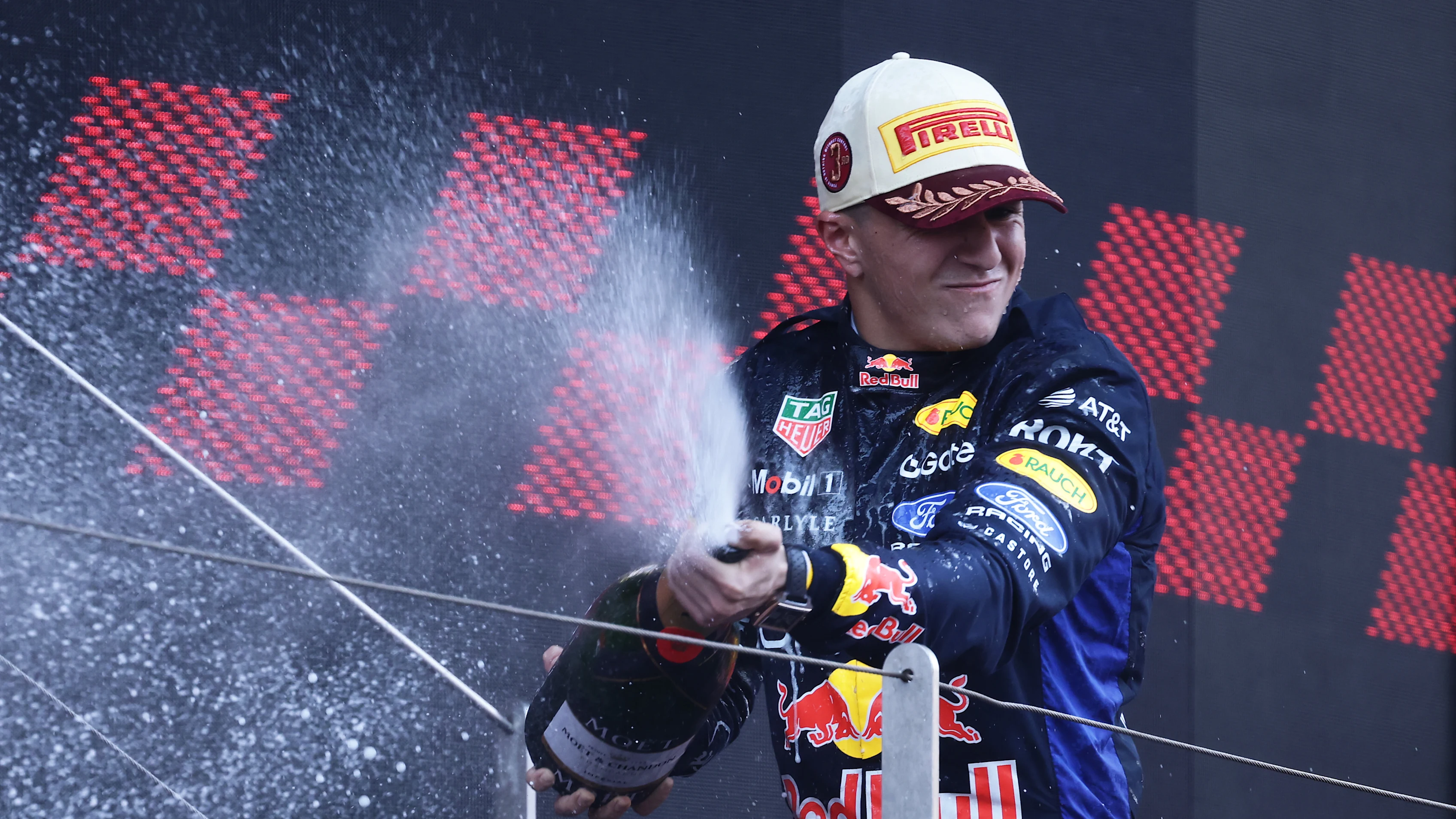 MONTE-CARLO, MONACO - JUNE 07: Third placed Isack Hadjar of France and Oracle Red Bull Racing