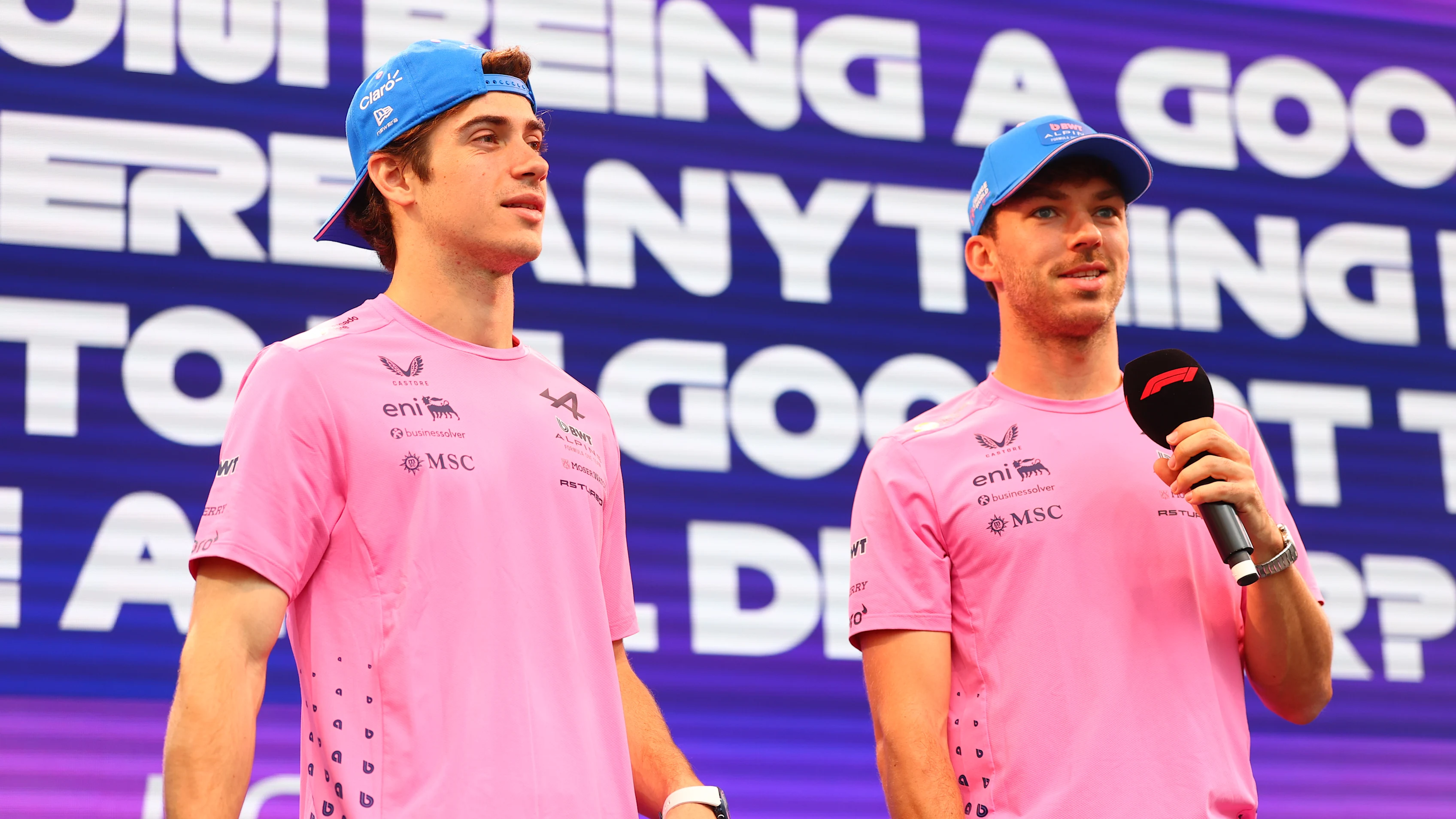 MONTE-CARLO, MONACO - JUNE 05: Franco Colapinto of Argentina and Alpine F1 and Pierre Gasly of