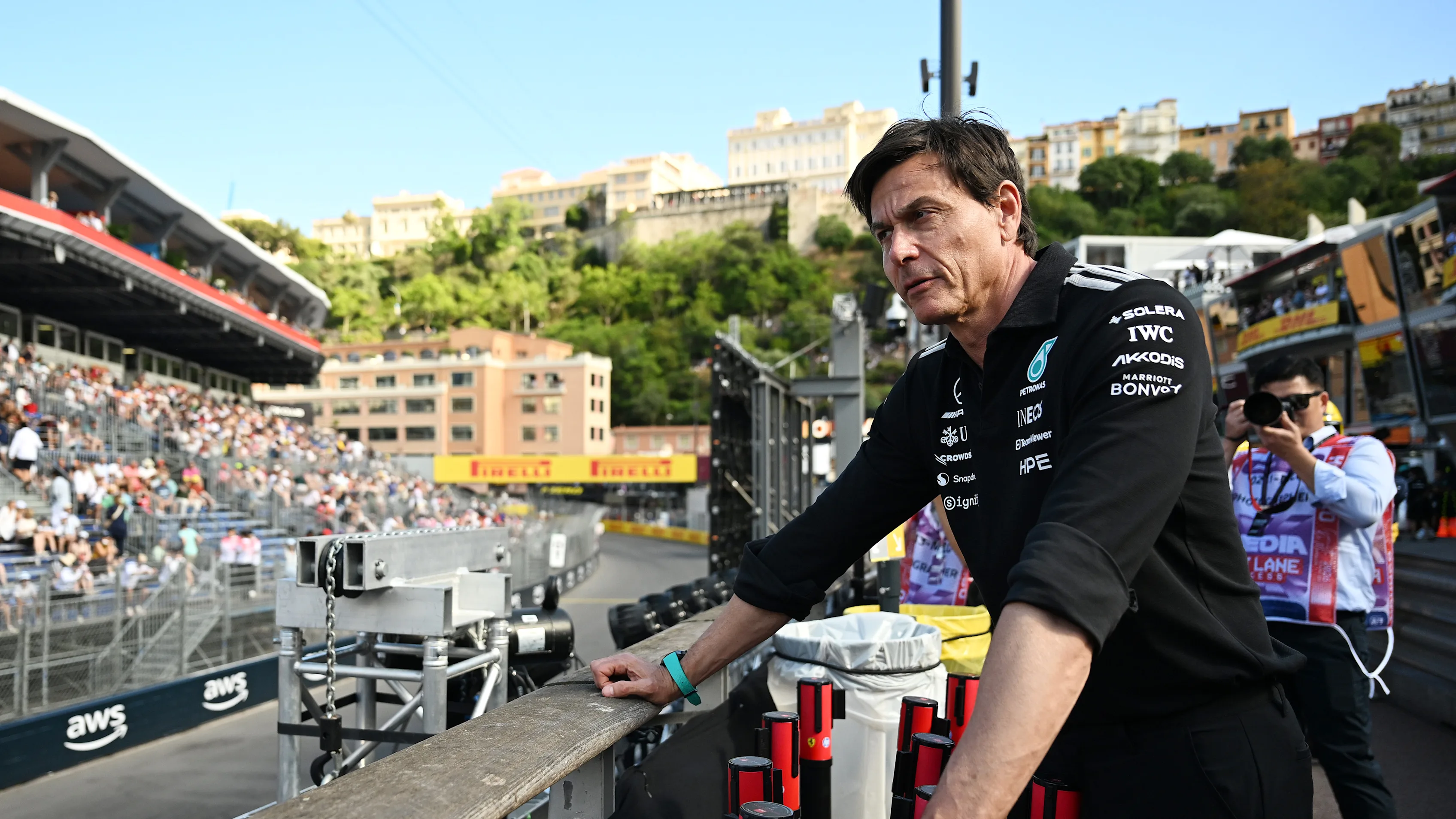MONTE-CARLO, MONACO - JUNE 05: Toto Wolff, Executive Director of Mercedes AMG Petronas F1 Team