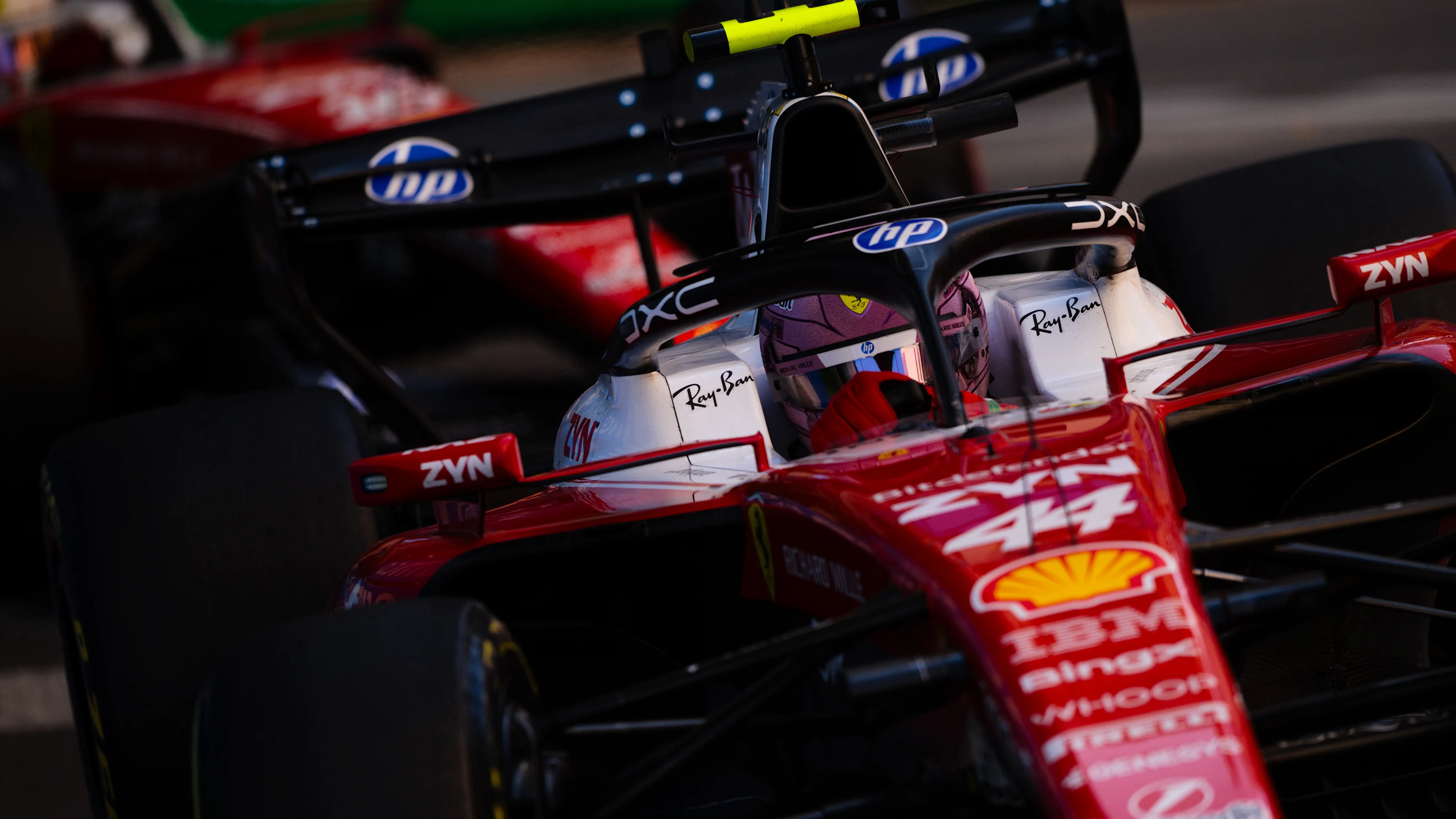 MONTE-CARLO, MONACO - JUNE 05: Lewis Hamilton of Great Britain driving the (44) Scuderia Ferrari