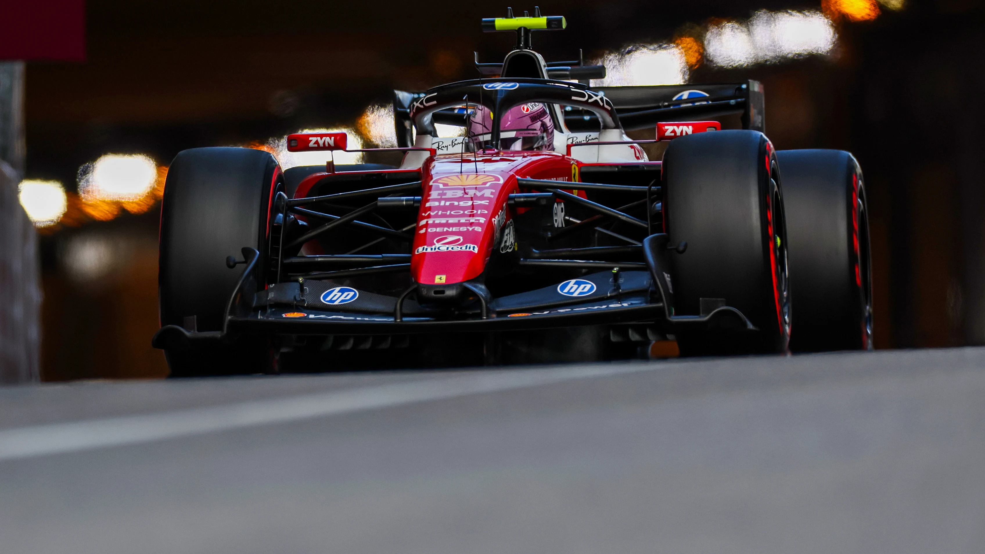 MONTE-CARLO, MONACO - JUNE 05: Lewis Hamilton of Great Britain driving the (44) Scuderia Ferrari