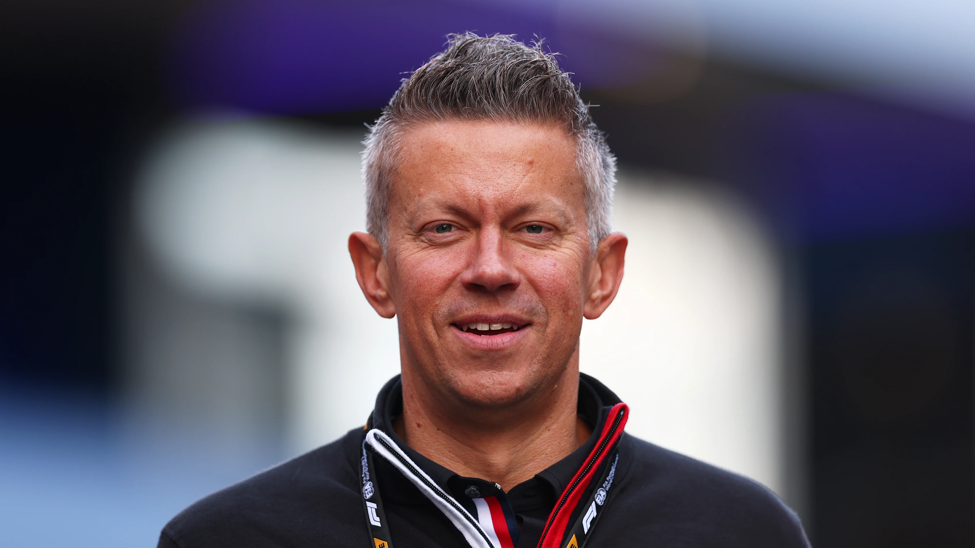 ZANDVOORT, NETHERLANDS - AUGUST 20: Marcin Budkowski, Team Principal of Cadillac F1 Team arrives in