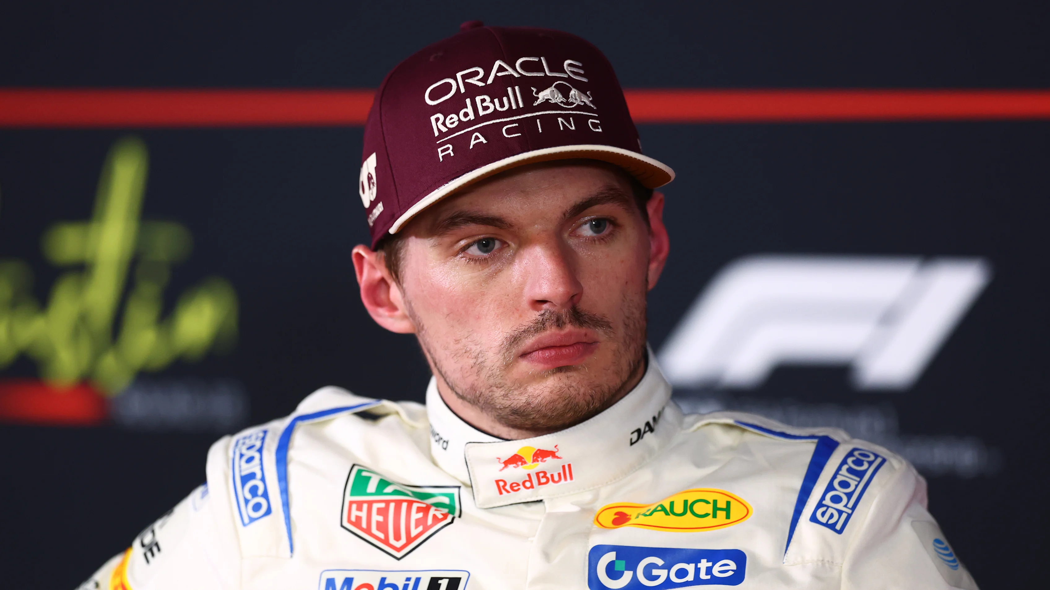 AUSTIN, TEXAS - OCTOBER 24: Second placed Max Verstappen of the Netherlands and Oracle Red Bull