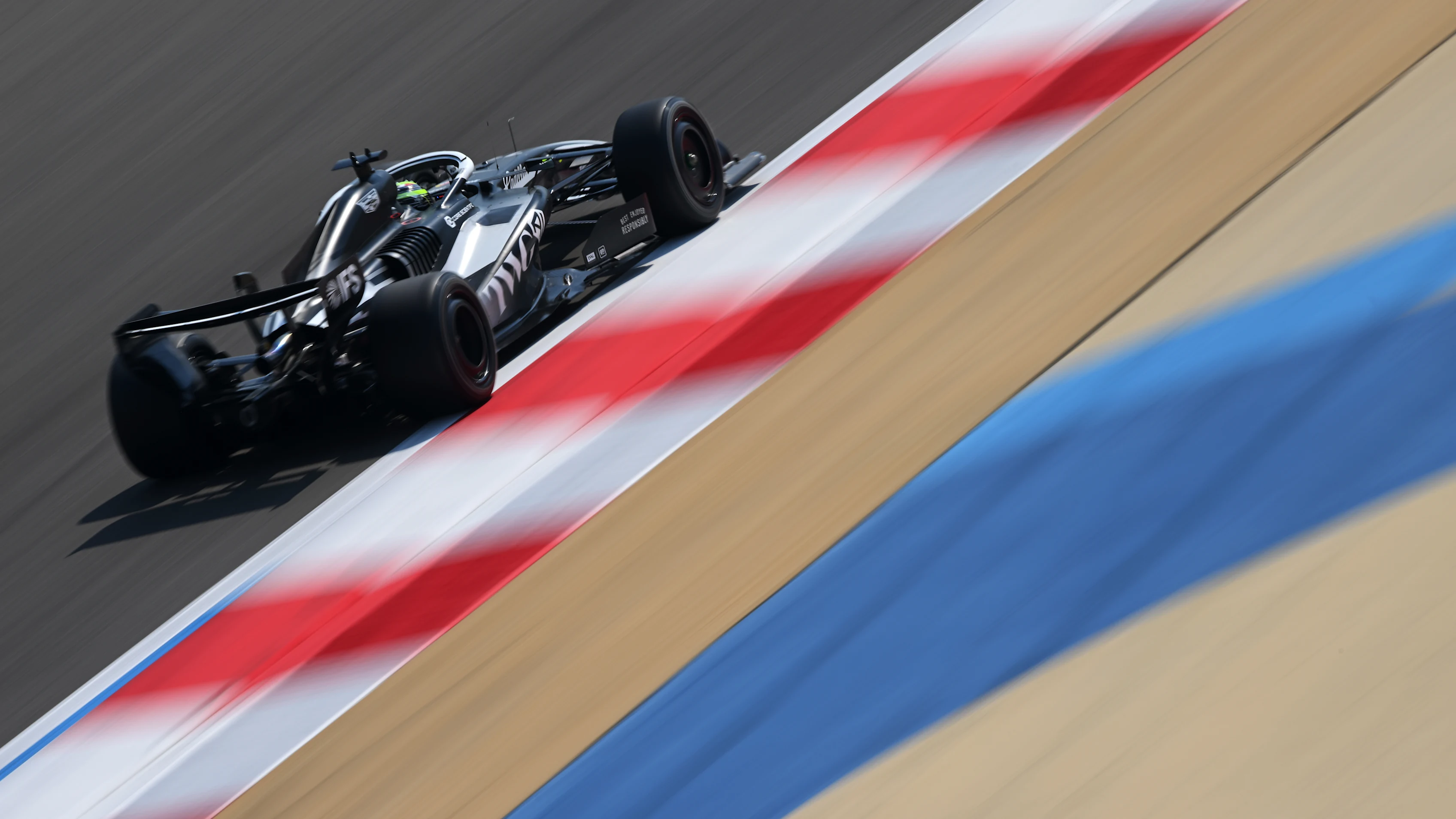 BAHRAIN, BAHRAIN - FEBRUARY 20: Sergio Perez of Mexico driving the (11) Cadillac F1 Team Ferrari on
