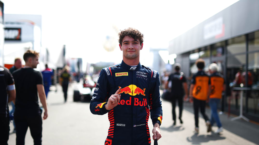 ZANDVOORT, NETHERLANDS - AUGUST 25: Pole position qualifier Jak Crawford of United States and