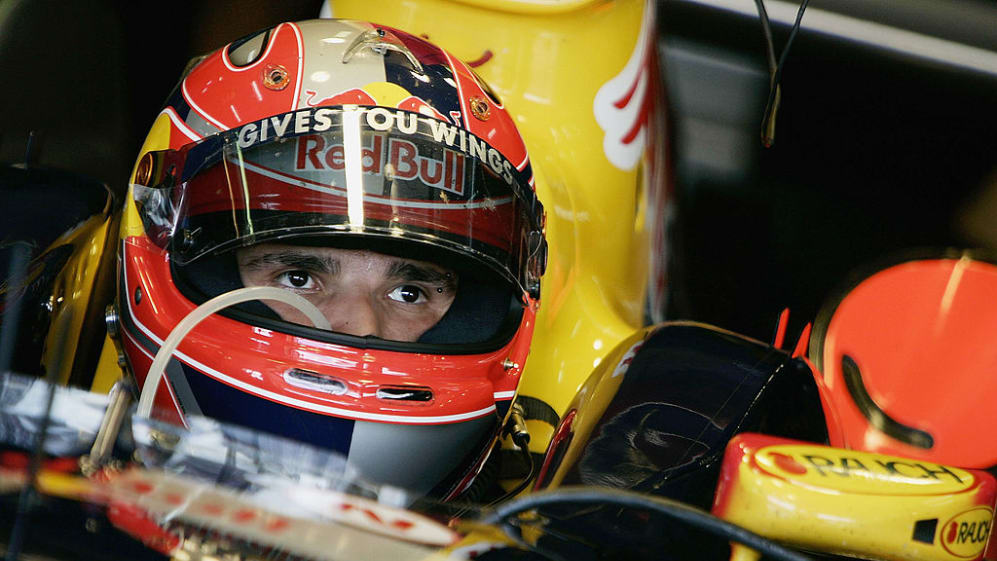 MAGNY COURS, FRANCE - JULY 1: Vitantonio Liuzzi of Italy and Red Bull in his cockpit during