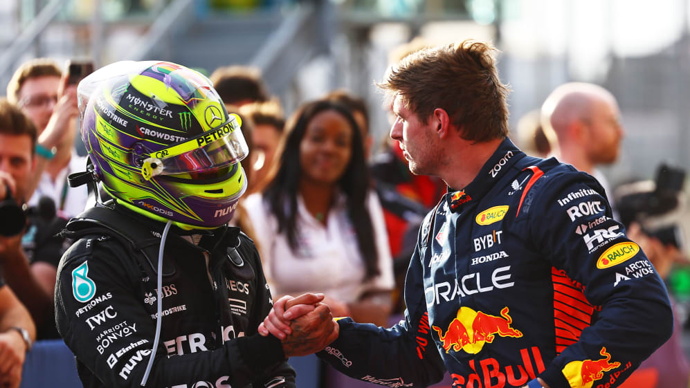 AUSTIN, TEXAS - OCTOBER 21: Sprint winner Max Verstappen of the Netherlands and Oracle Red Bull