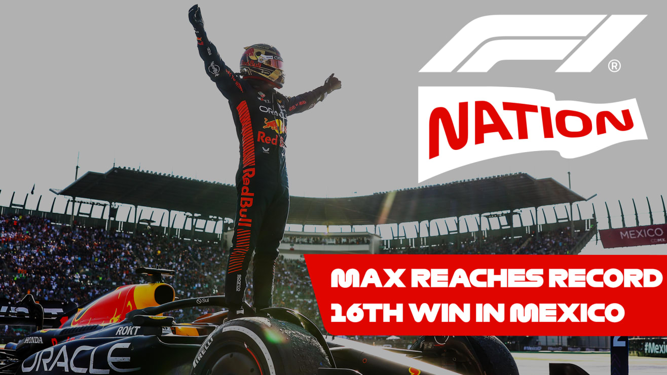 F1 NATION: Verstappen's record 16th win of the season and Perez's heartbreak – it's our Mexico City GP review