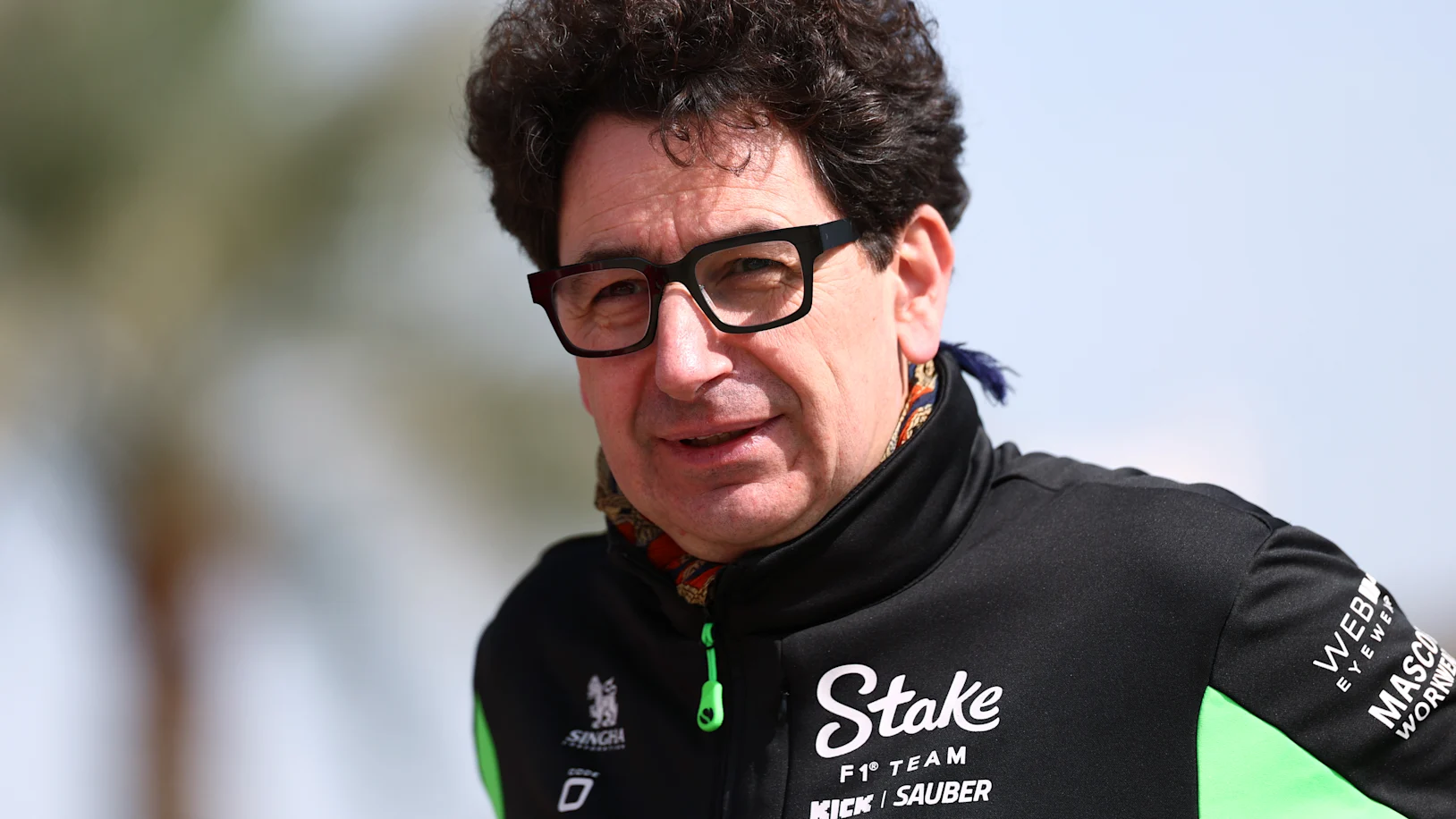 BAHRAIN, BAHRAIN - FEBRUARY 28: Mattia Binotto, COO and CTO of Stake F1 Team Kick Sauber looks on