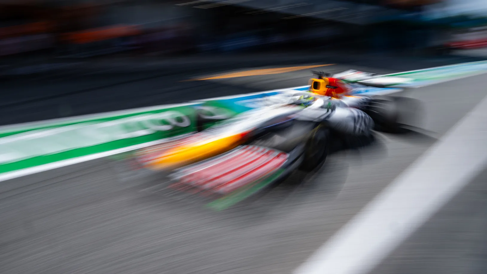 BARCELONA, SPAIN - JUNE 01: Isack Hadjar of France driving the (6) Visa Cash App Racing Bulls VCARB