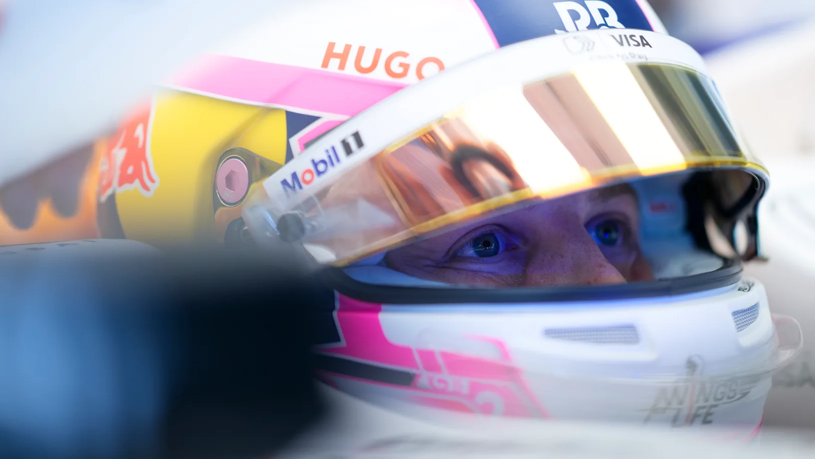 BARCELONA, SPAIN - MAY 31: Liam Lawson of New Zealand and Visa Cash App Racing Bulls prepares to