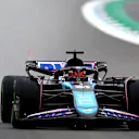 NORTHAMPTON, ENGLAND - JULY 06: Esteban Ocon of France driving the (31) Alpine F1 A524 Renault on track during final practice ahead of the F1 Grand Prix of Great Britain at Silverstone Circuit on July 06, 2024 in Northampton, England. (Photo by Bryn Lennon - Formula 1/Formula 1 via Getty Images)