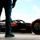 NORTHAMPTON, ENGLAND - JULY 06: Lando Norris of Great Britain driving the (4) McLaren MCL38 Mercedes in the Pitlane during qualifying ahead of the F1 Grand Prix of Great Britain at Silverstone Circuit on July 06, 2024 in Northampton, England. (Photo by Bryn Lennon - Formula 1/Formula 1 via Getty Images)