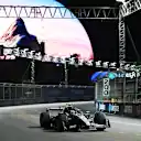 LAS VEGAS, NEVADA - NOVEMBER 20: Andrea Kimi Antonelli of Italy driving the (12) Mercedes AMG Petronas F1 Team W16 on track during practice ahead of the F1 Grand Prix of Las Vegas at Las Vegas Strip Circuit on November 20, 2025 in Las Vegas, Nevada. (Photo by Chris Graythen/Getty Images)