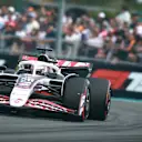 MIAMI, FLORIDA - MAY 03: Esteban Ocon of France driving the (31) Haas F1 VF-25 Ferrari on track during qualifying ahead of the F1 Grand Prix of Miami at Miami International Autodrome on May 03, 2025 in Miami, Florida. (Photo by Hector Vivas/Getty Images)