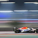 LUSAIL CITY, QATAR - NOVEMBER 30: Liam Lawson of New Zealand driving the (30) Visa Cash App Racing Bulls VCARB 02 on track during the F1 Grand Prix of Qatar at Lusail International Circuit on November 30, 2025 in Lusail City, Qatar. (Photo by Rudy Carezzevoli/Getty Images)