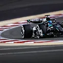 BAHRAIN, BAHRAIN - FEBRUARY 28: George Russell of Great Britain driving the (63) Mercedes AMG