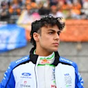 SHANGHAI, CHINA - MARCH 14: Arvid Lindblad of Great Britain and Visa Cash App Racing Bulls looks on during the Sprint ahead of the F1 Grand Prix of China at Shanghai International Circuit on March 14, 2026 in Shanghai, China. (Photo by Rudy Carezzevoli/Getty Images)