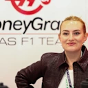 Amelia Dimoldenberg took in some of the race weekend from the Haas garage