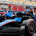 MIAMI, FLORIDA - MAY 04: Carlos Sainz of Spain and Williams and Alexander Albon of Thailand and